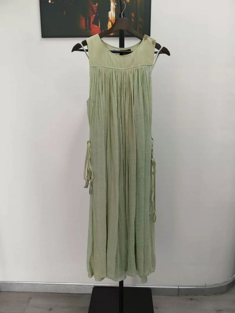 Loewe LOEWE Green dress, long skirt Size XXS / US 00 / IT 34 - 1 Thumbnail
