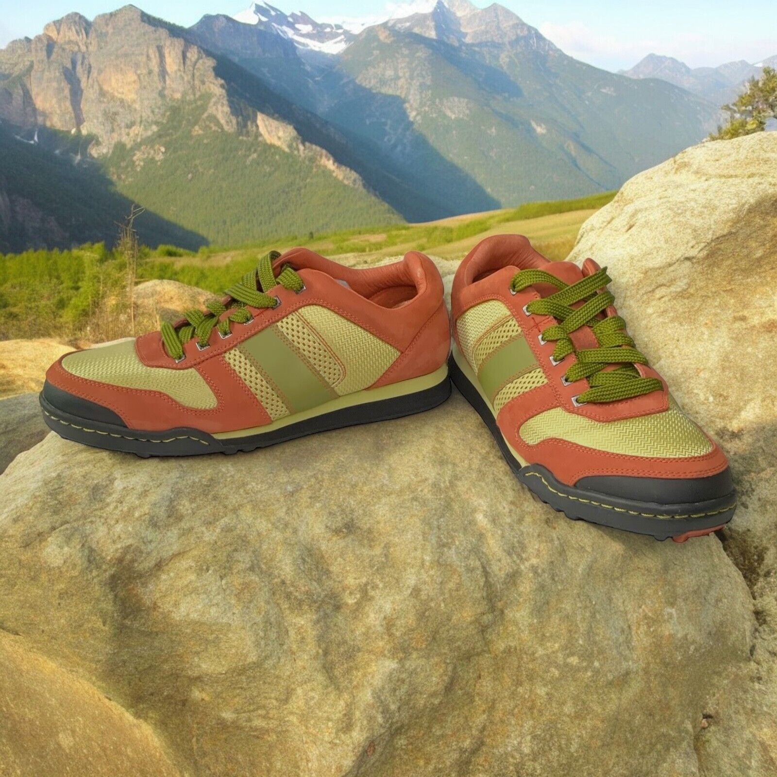 Other Jhung Yuro Hiker Low Sneaker Luxury Leather Shoes US 10.5 Size US 10.5 / EU 43-44 - 1 Thumbnail
