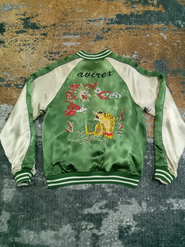 Vintage Reversible Embroidery Avirex x Sukajan jacket