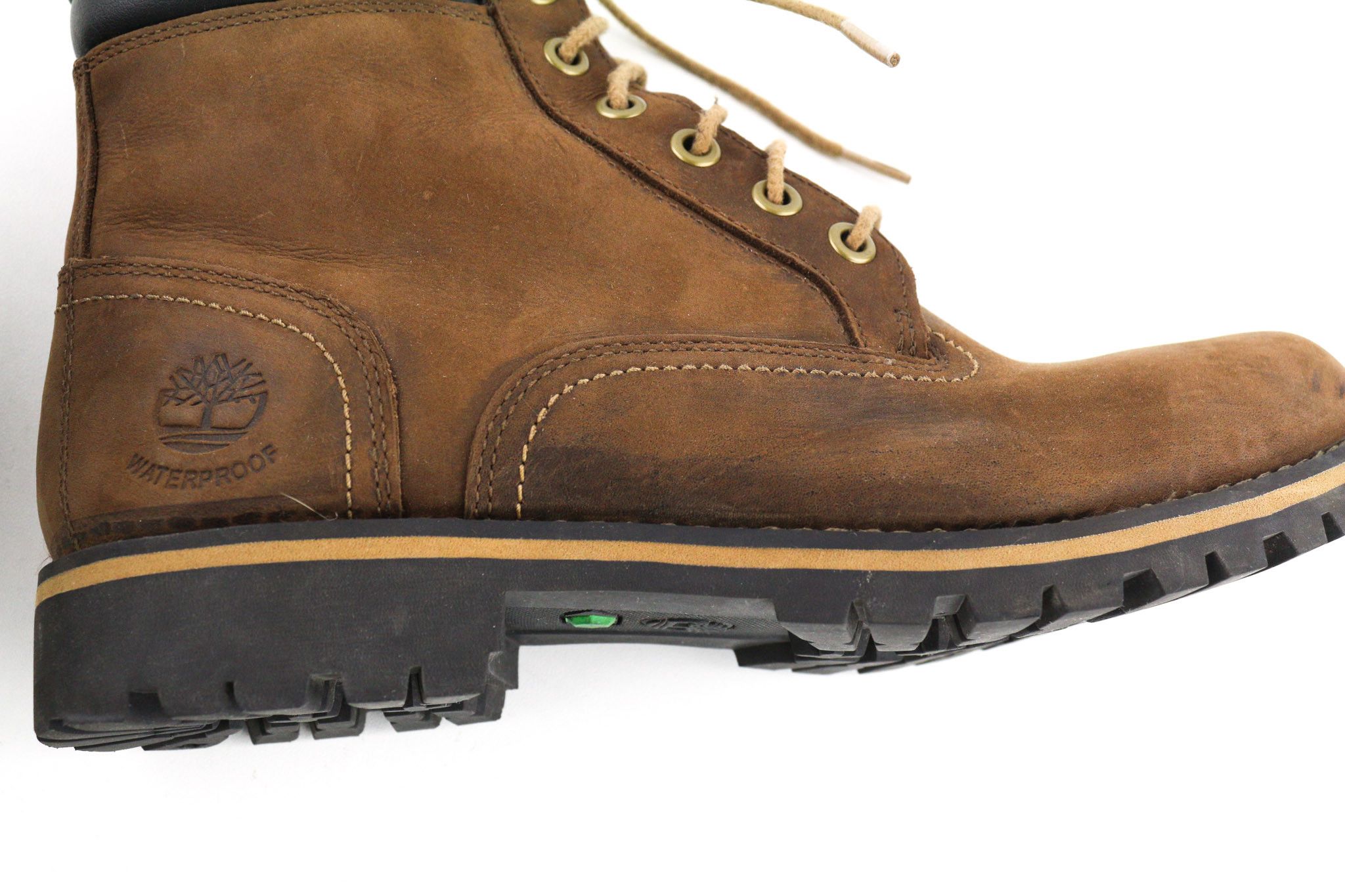 Timberland 6857B UK8 Brown Leather Aged Waterproof Boots 79964 Size US 8.5 / EU 41-42 - 10 Thumbnail