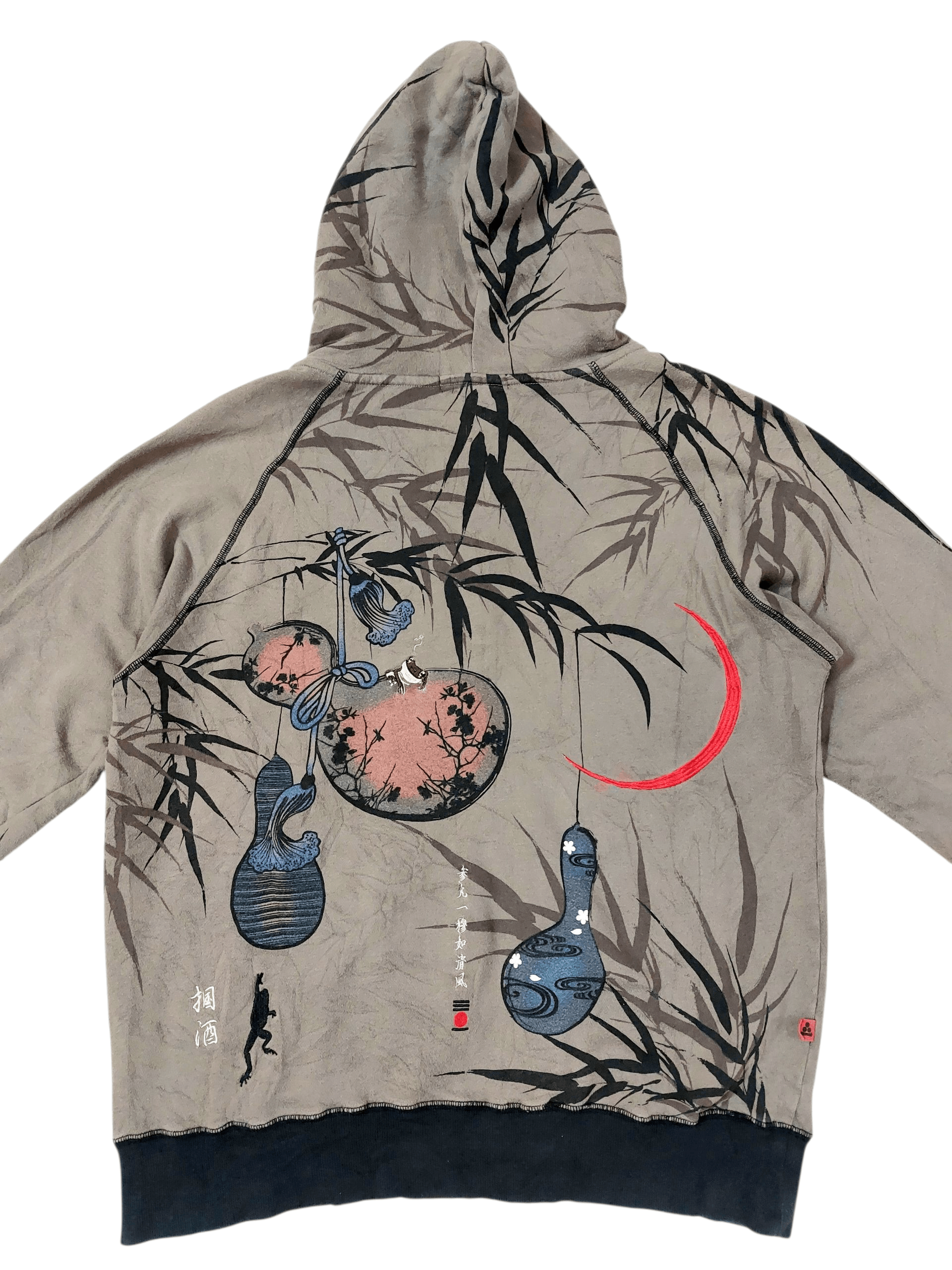 Vintage Sanmaruichi Embroidery Japanese Culture Hoodies Size US XL / EU 56 / 4 - 13 Thumbnail