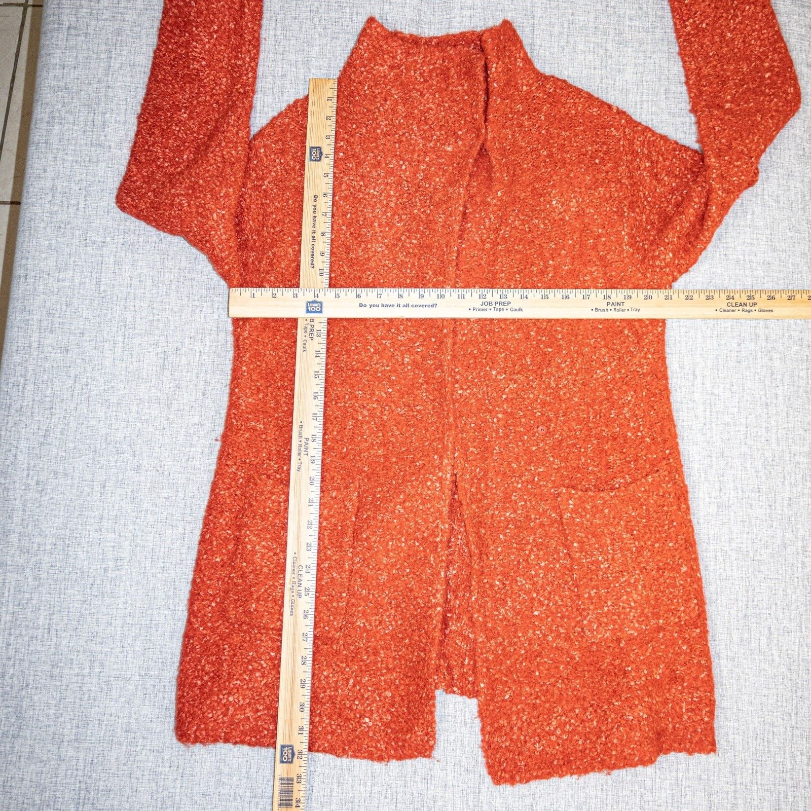 Eileen Fisher EILEEN FISHER Boucle tweed Coat Alpaca Wool Burned Orange M Size M / US 6-8 / IT 42-44 - 10 Thumbnail