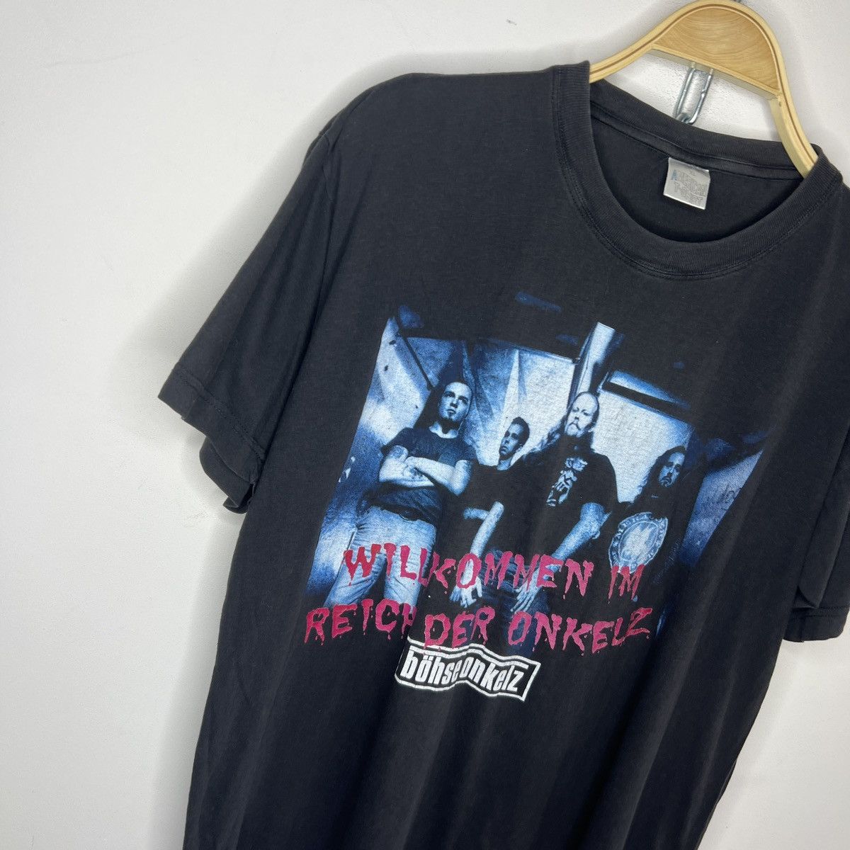 Band Tees × Vintage Tshirt Vintage Bohse Onkelz Band Tee 90s Rock Metal Size US M / EU 48-50 / 2 - 3 Thumbnail