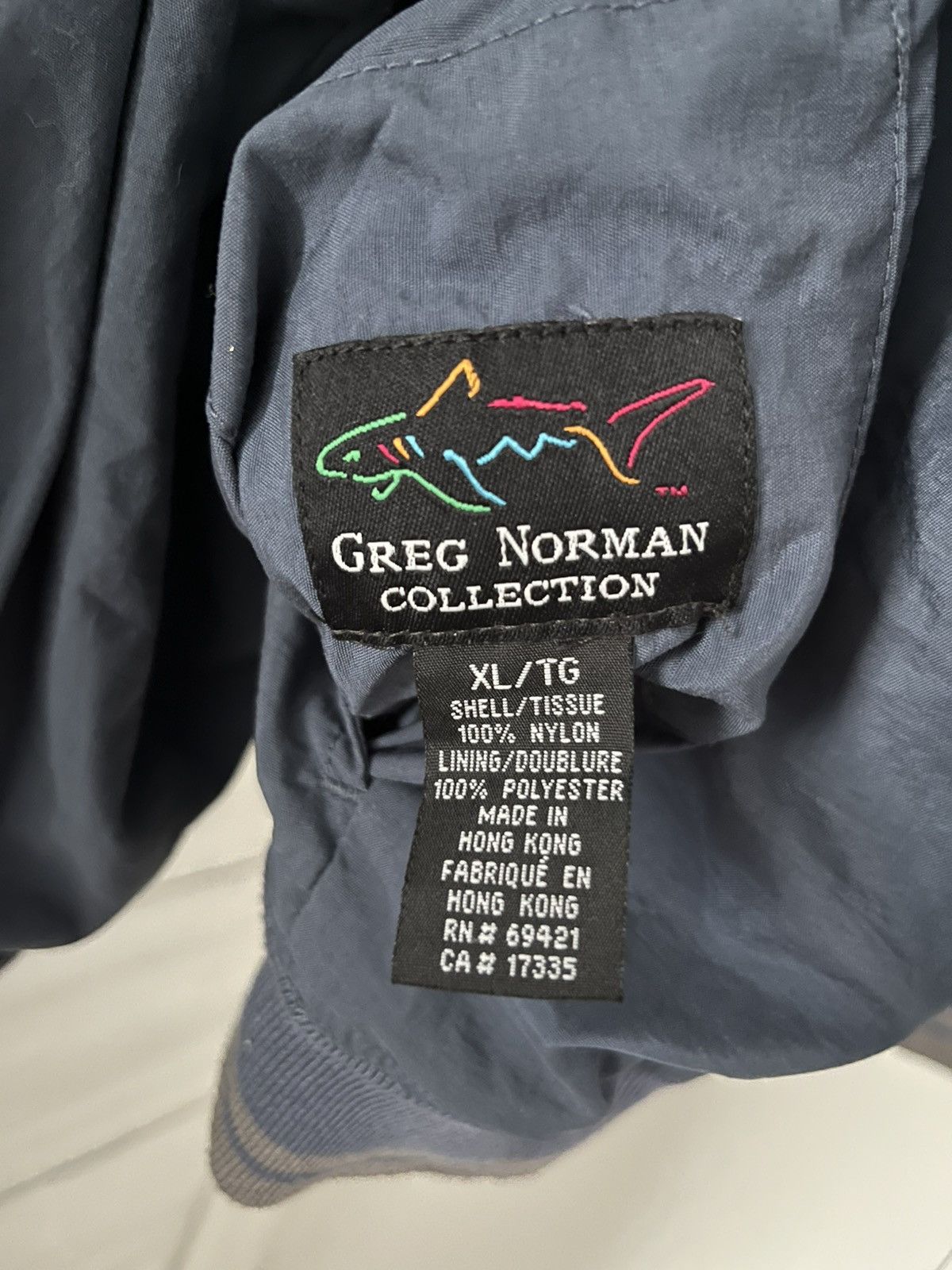 Greg Norman × Vintage Greg Norman Embroided Windbreaker Jacket Size US XL / EU 56 / 4 - 6 Thumbnail