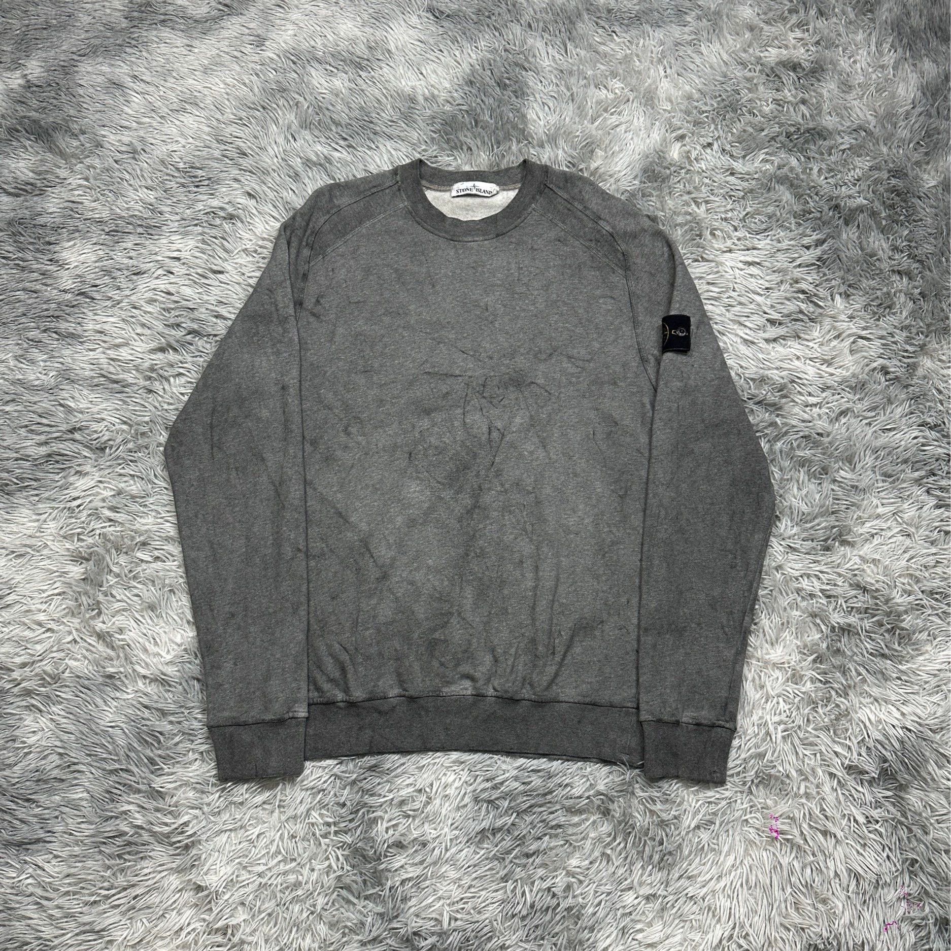 Stone Island stone island 21ss frozen tie-dye sweatshirt Size US L / EU 52-54 / 3 - 1 Thumbnail