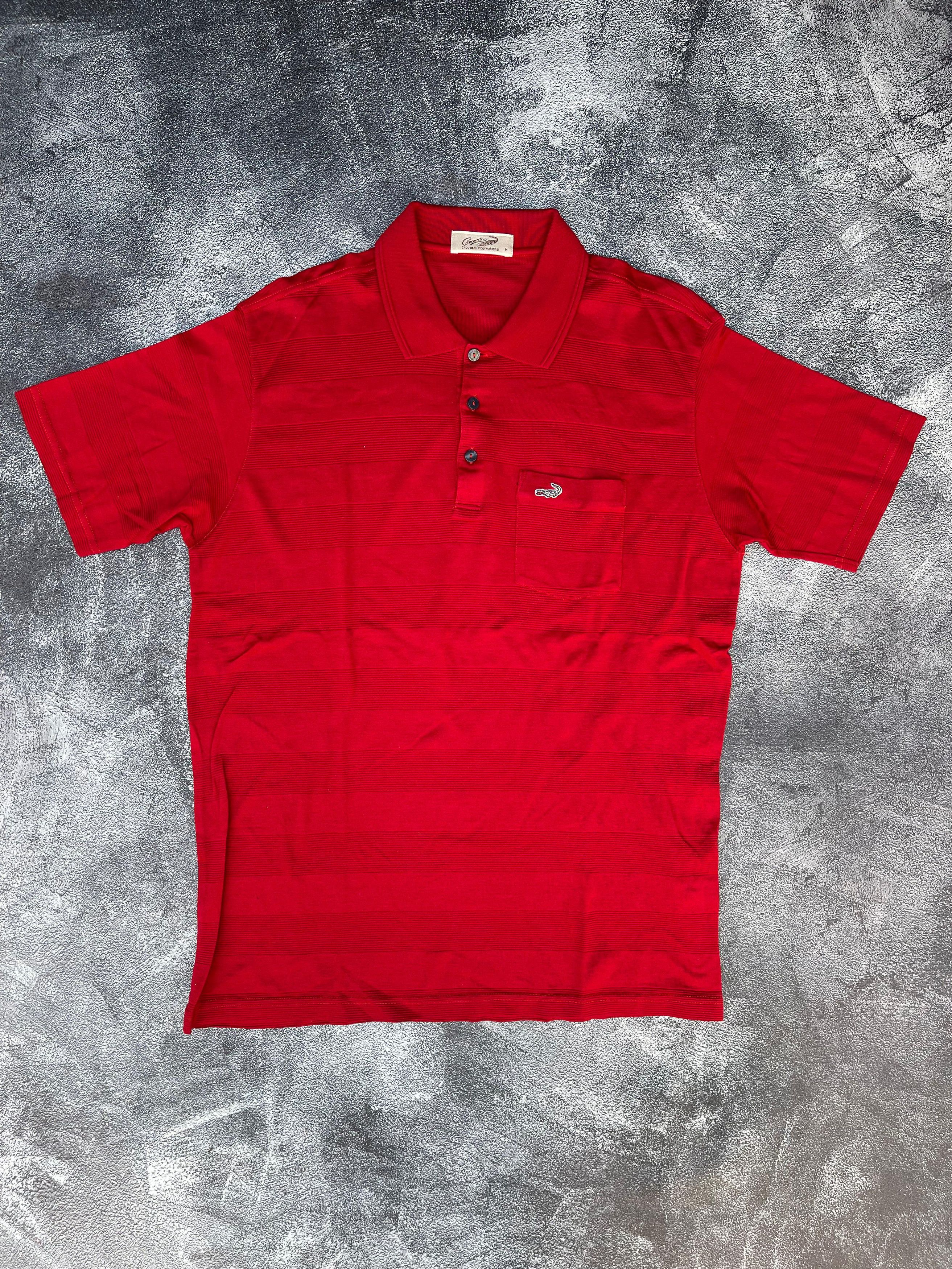 Lacoste × Polo Ralph Lauren × U.S. Polo Assn. Polo Shirt "Crocodile" Red Size L Size US L / EU 52-54 / 3 - 1 Thumbnail