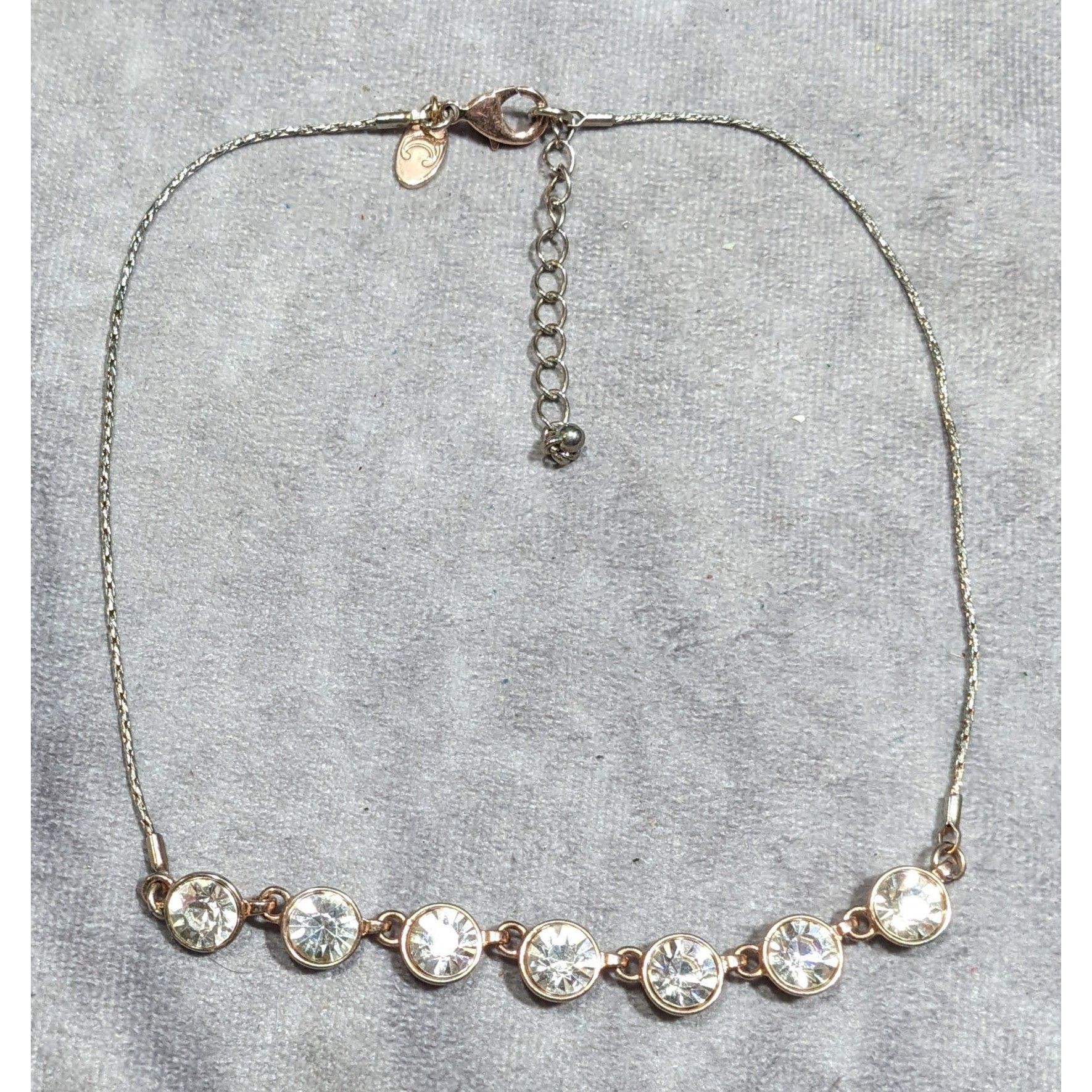 Other Charming Charlie Casual Glam Gold Tone Glass Stone Gemmed Ne Size ONE SIZE - 4 Thumbnail
