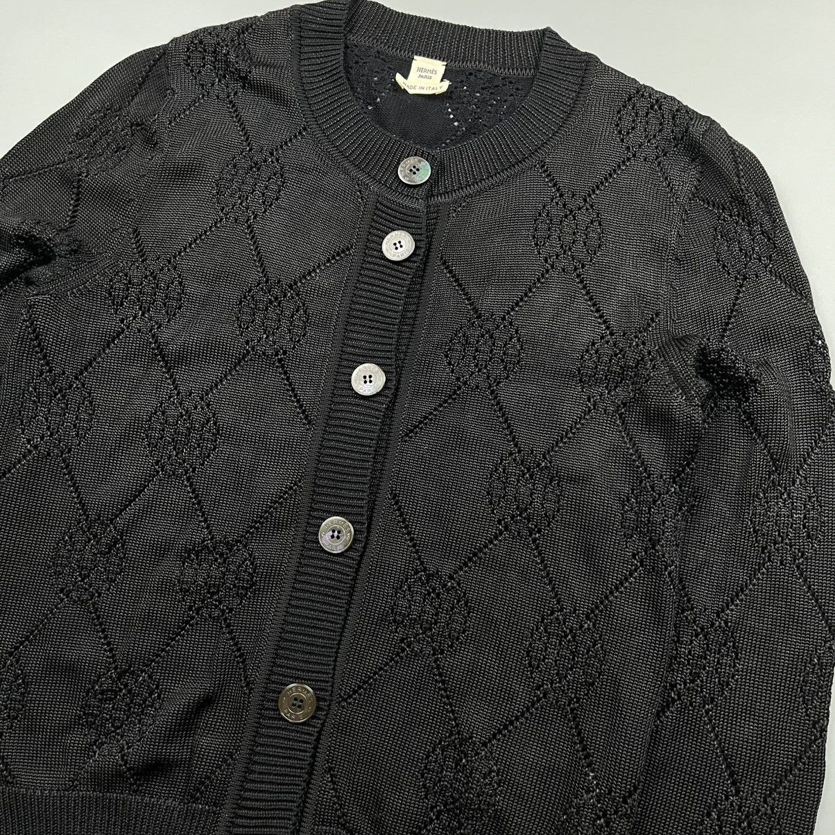 Hermes Hermes - Margiela H Lift Cardigan - Knitwear Size XS / US 0-2 / IT 36-38 - 6 Thumbnail
