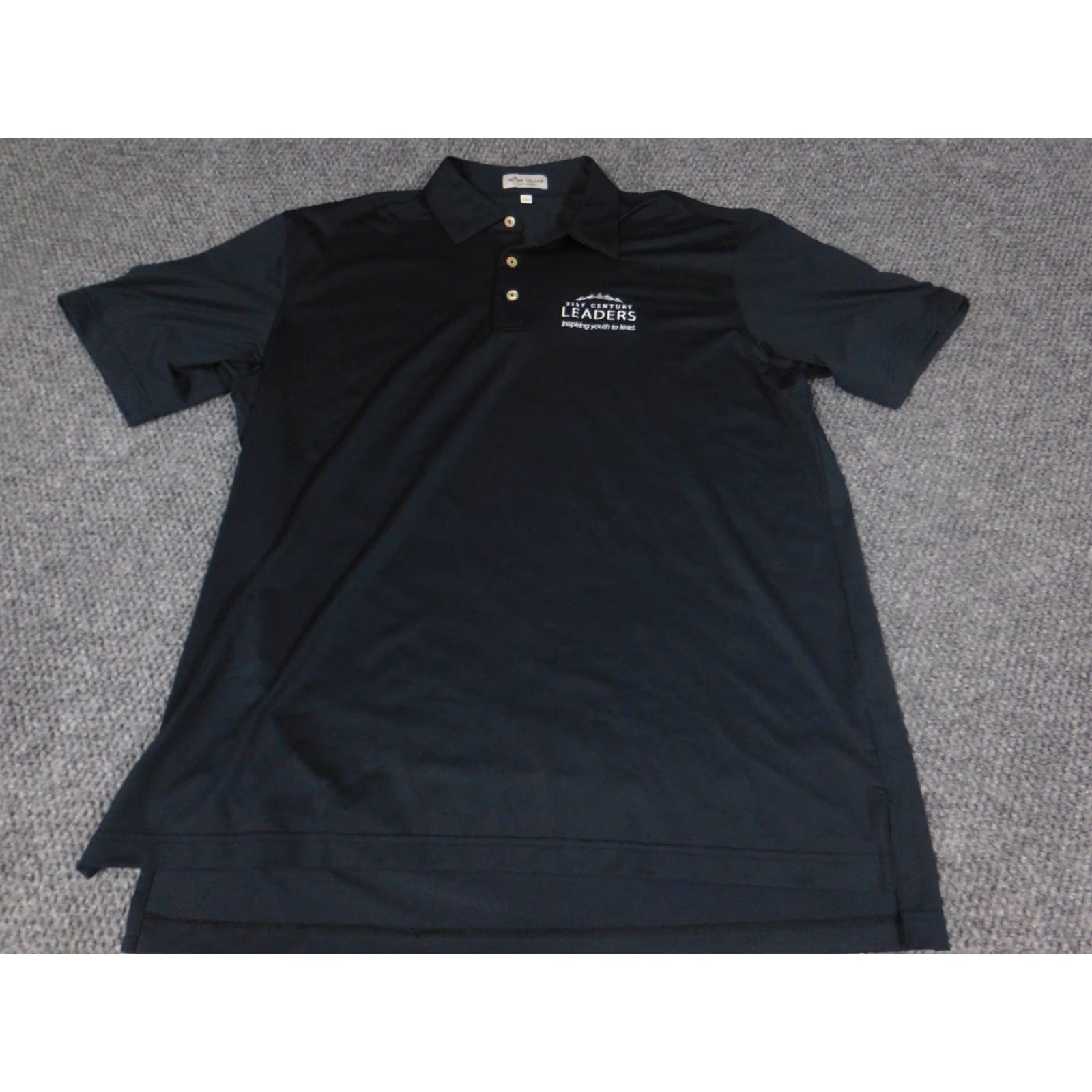 Peter Millar Peter Millar Summer Comfort Mens Shirt L Black Polo Sports Golf Stretch Size US L / EU 52-54 / 3 - 2 Thumbnail