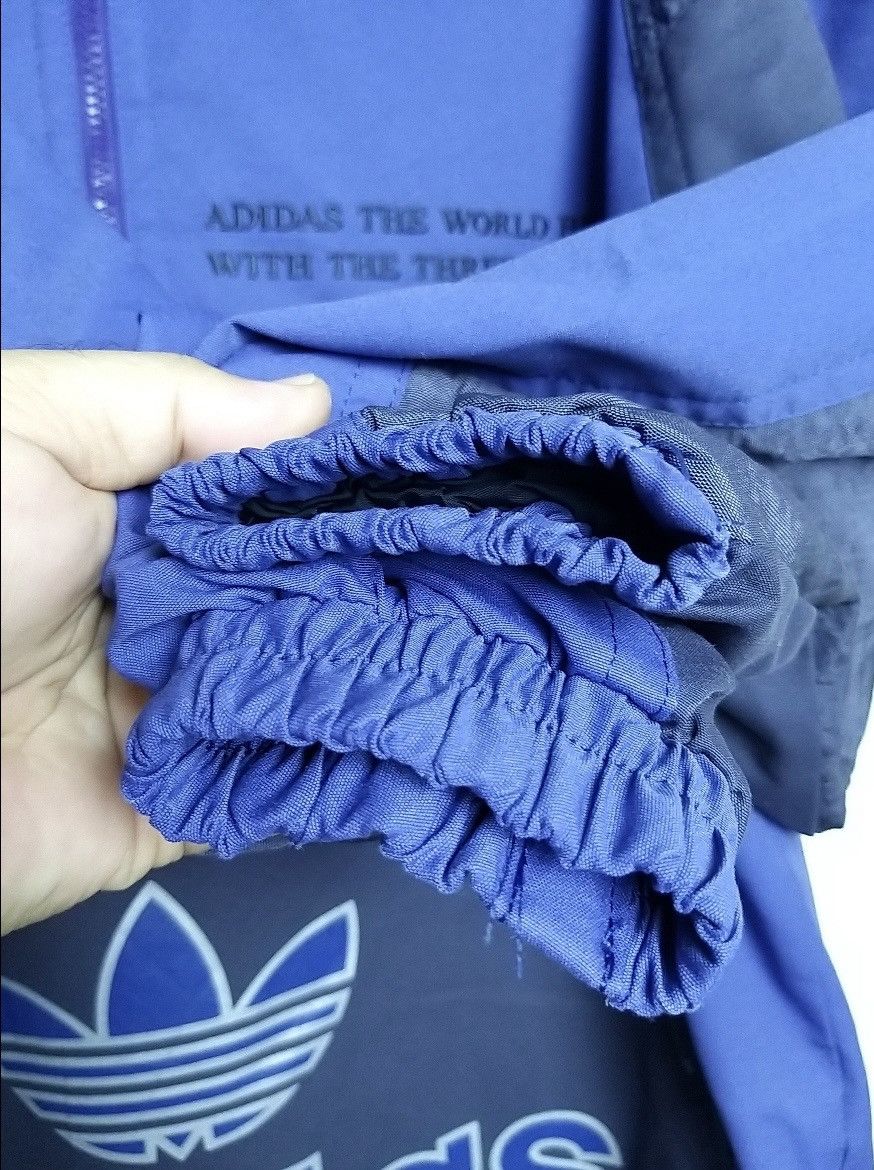 Adidas VINTAGE 90'S ADIDAS TREFOIL HOODIES 1/2 ZIPPER JACKET Size US XL / EU 56 / 4 - 7 Thumbnail