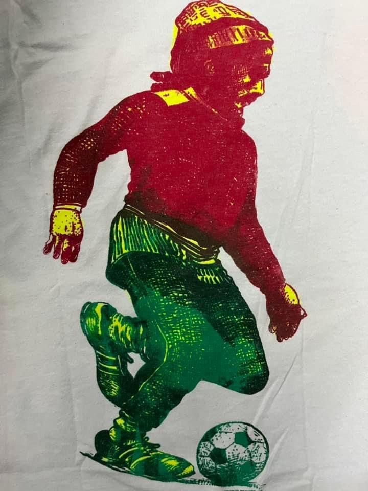 Band Tees × Bob Marley × Vintage Vintage Bob Marley Heaven Smiles 90s t shirt Size US L / EU 52-54 / 3 - 4 Thumbnail