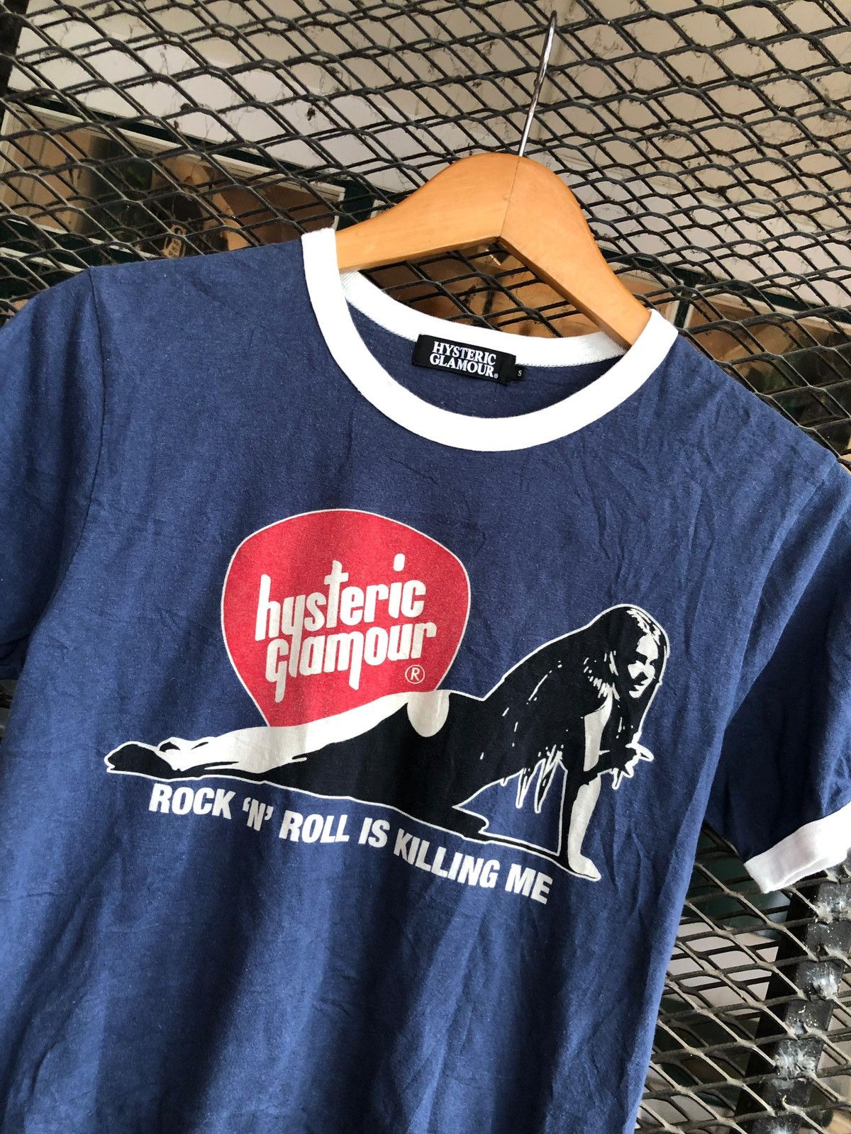 Hysteric Glamour HYSTERIC GLAMOUR “ROCK N ROLL IS KILLING ME” SHIRT Size US S / EU 44-46 / 1 - 2 Thumbnail