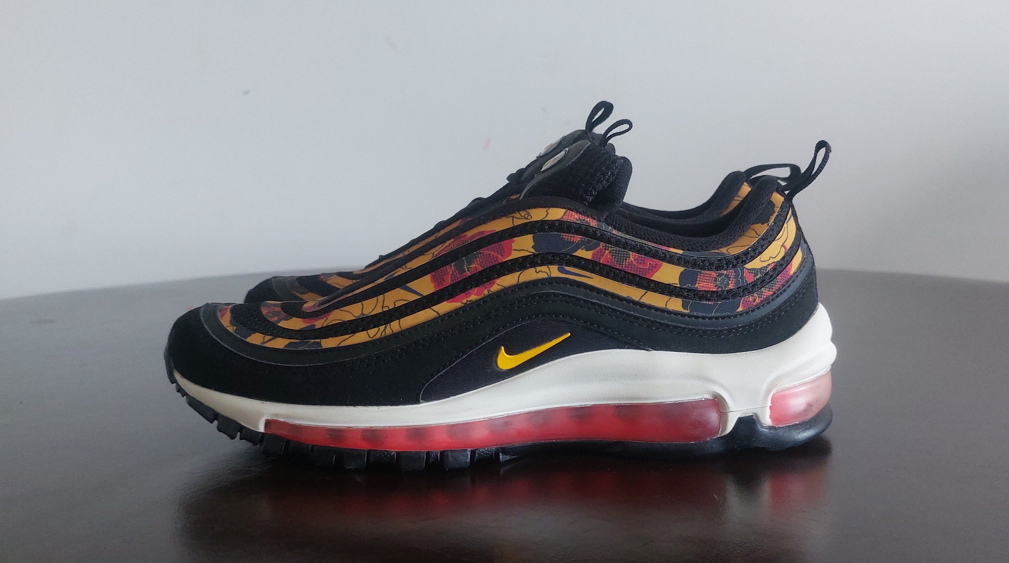 Nike Nike Air Max 97 SE Gold Floral Size US 6.5 / IT 36.5 - 3 Thumbnail