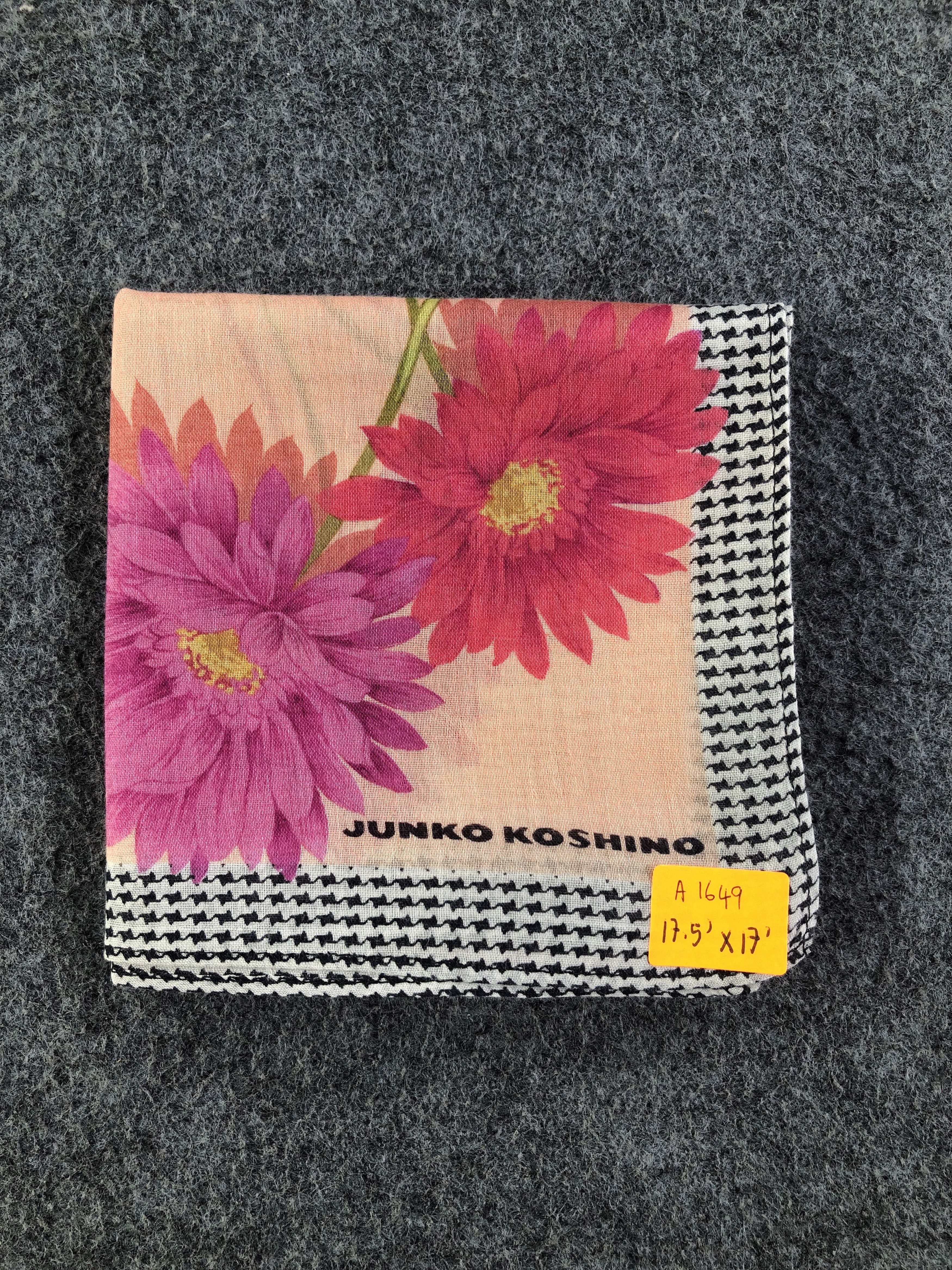 Japanese Brand × Mr. Junko × Vintage Junko Koshino Handkerchief / Bandana / Neckerchief Size ONE SIZE - 7 Thumbnail