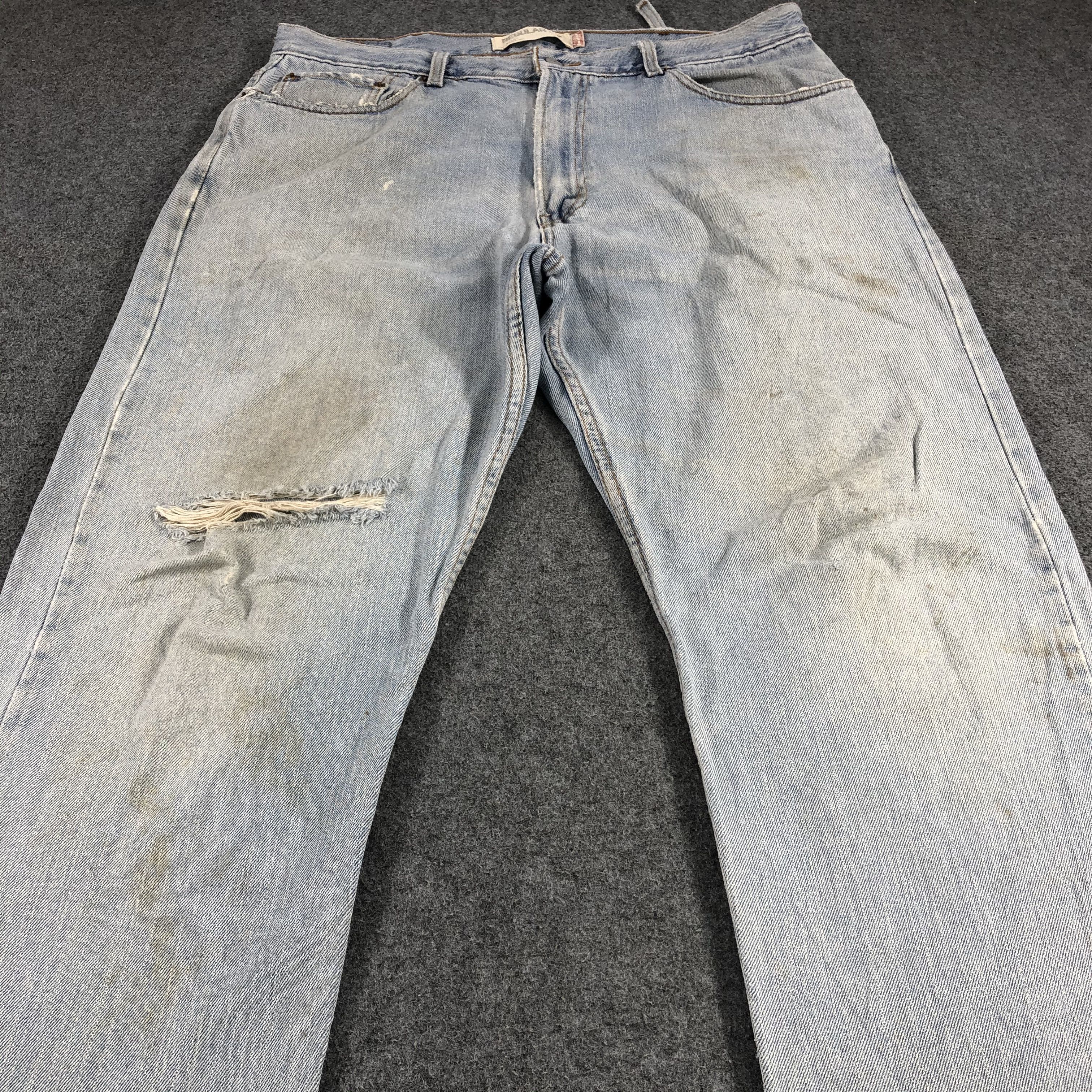 Levi's × Vintage Vintage Light Wash Levis 505 Jeans-JM1218 Size US 38 / EU 54 - 3 Thumbnail