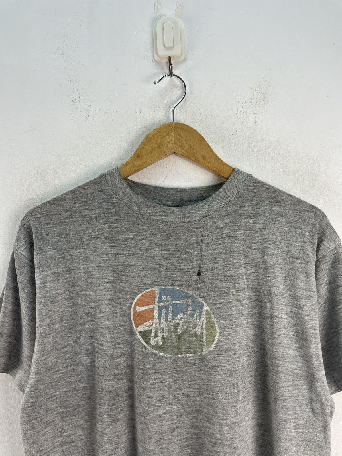 Stussy Vintage 90s stussy tshirt backhit made in usa rare tag Size US M / EU 48-50 / 2 - 5 Thumbnail