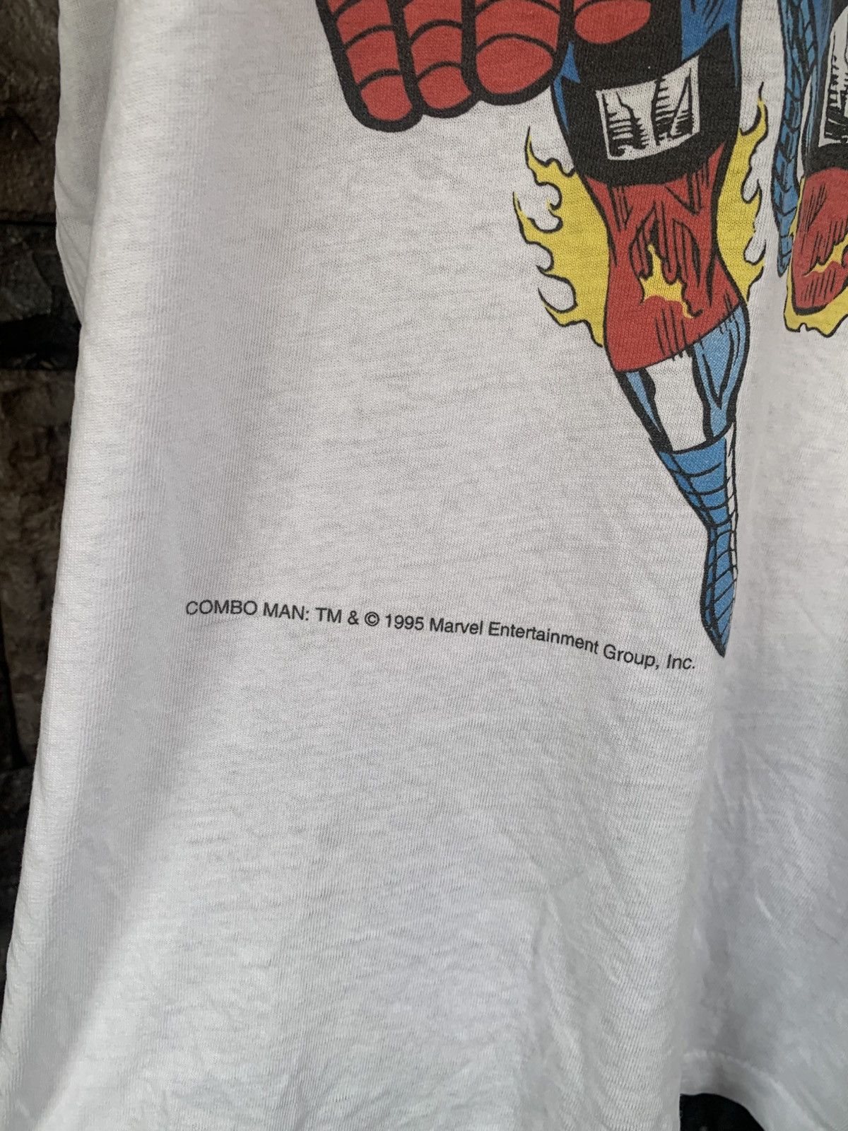 Marvel Comics Vintage 90s Marvel Comics Combo Man T shirt Size US XL / EU 56 / 4 - 3 Thumbnail
