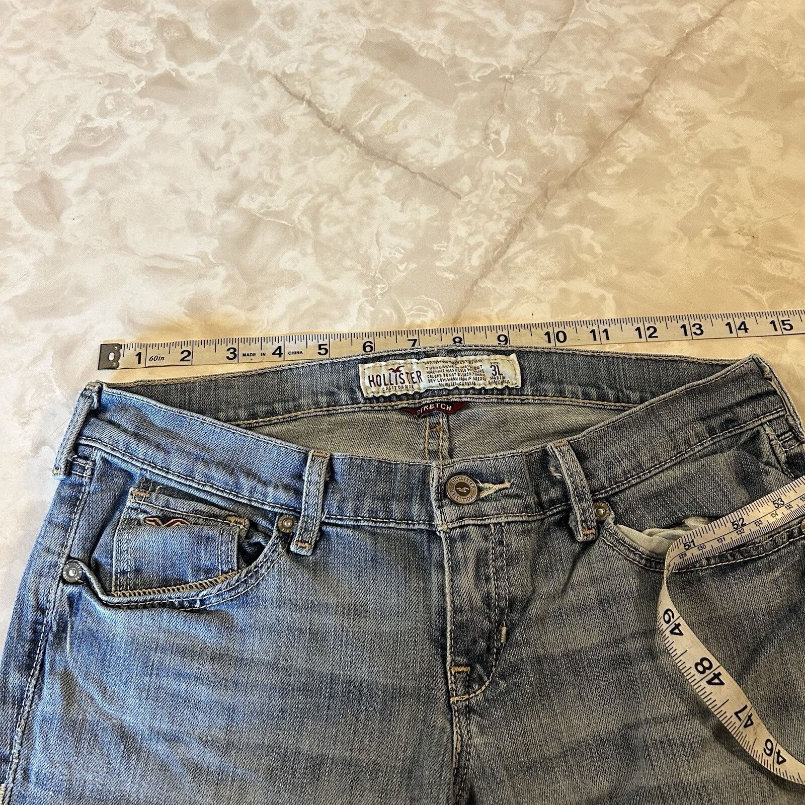 Hollister Hollister Jeans Womens 3 L Stretch Size 34" / US 12 / IT 48 - 5 Thumbnail