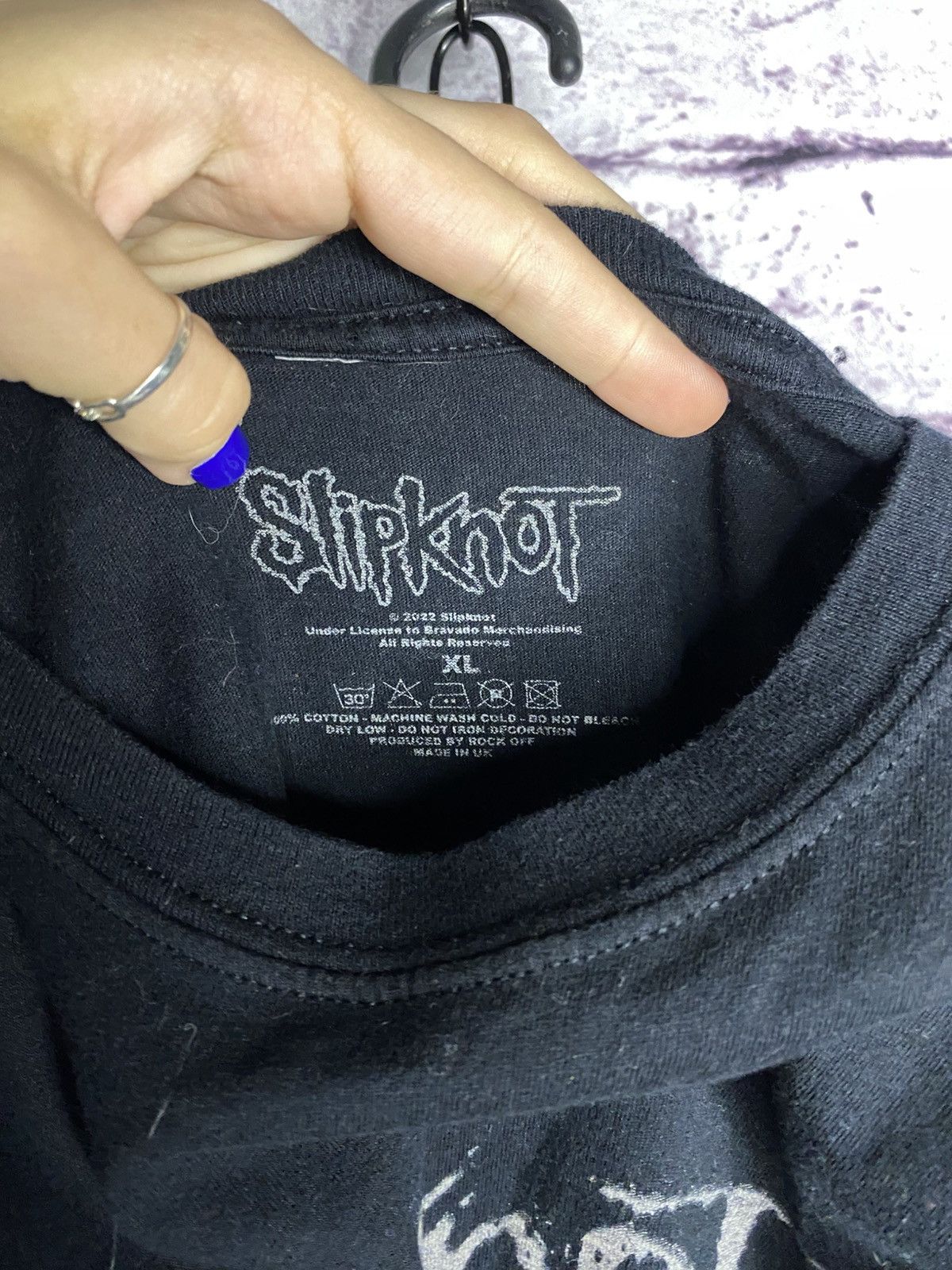 Slipknot Men's T-Shirt Slipknot 19 Years Horror Rock Band Tee Size US XL / EU 56 / 4 - 5 Thumbnail