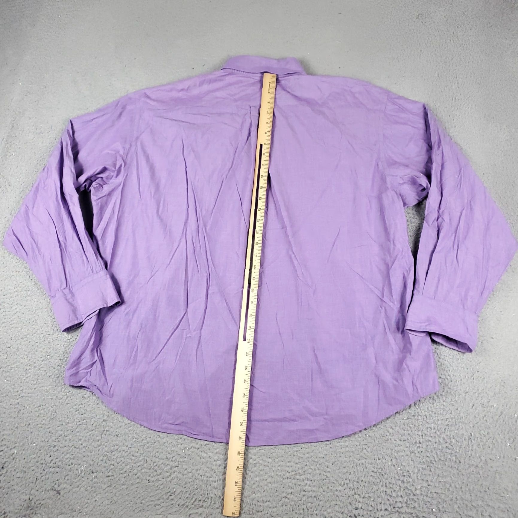 Tommy Hilfiger VINTAGE Tommy Hilfiger Shirt Mens 2XL Purple Casual Button Up Long Sleeve Size US XXL / EU 58 / 5 - 6 Thumbnail
