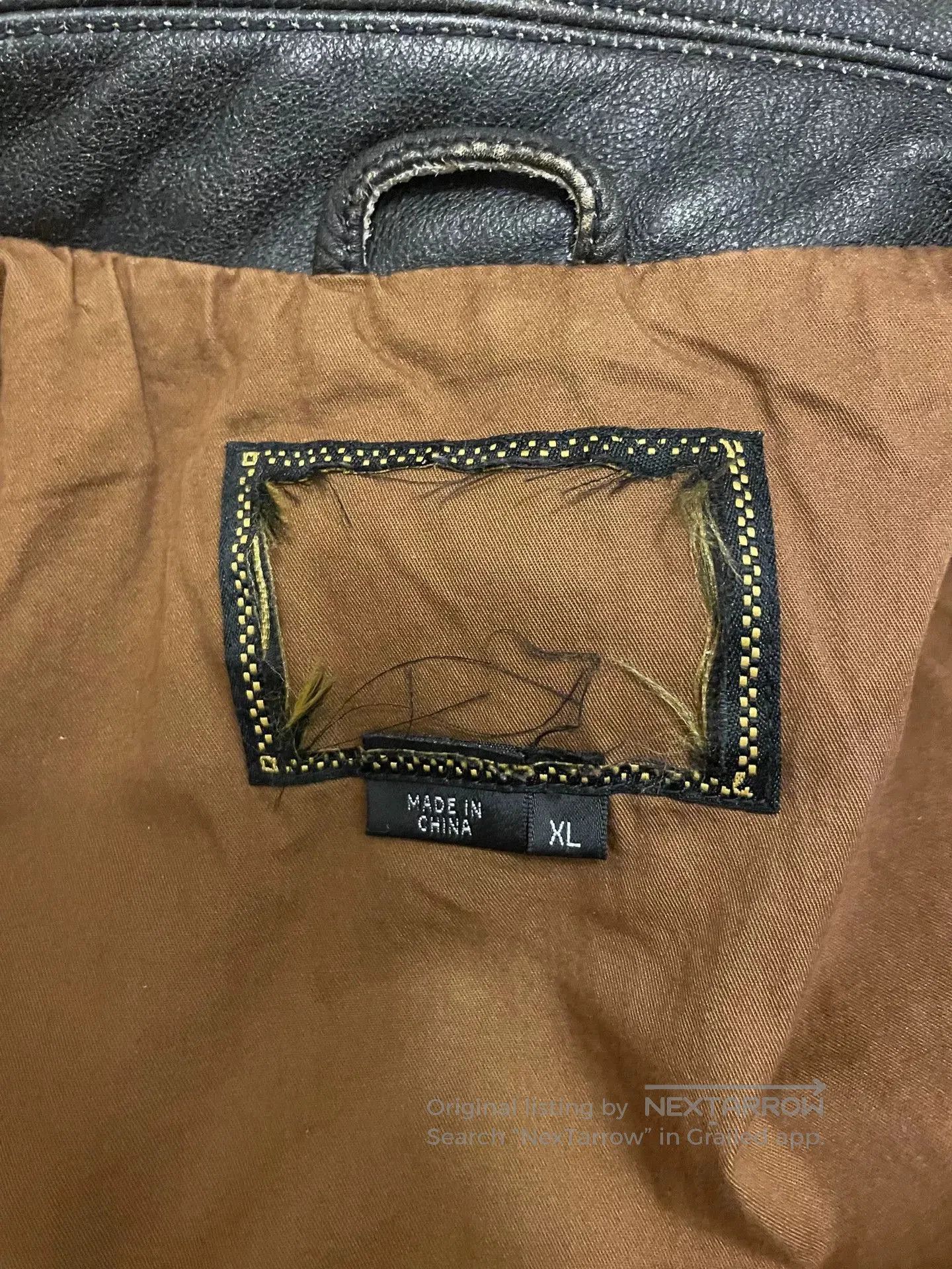Japanese Brand Black Vintage Buffalo Leather Jacket. Size US XL / EU 56 / 4 - 5 Thumbnail