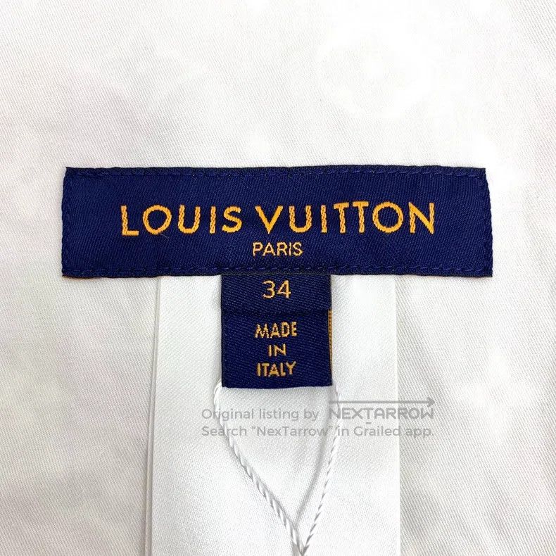 Louis Vuitton Louis Vuitton 22 color-block logo full-print cotton hooded Size XXS / US 00 / IT 34 - 5 Thumbnail