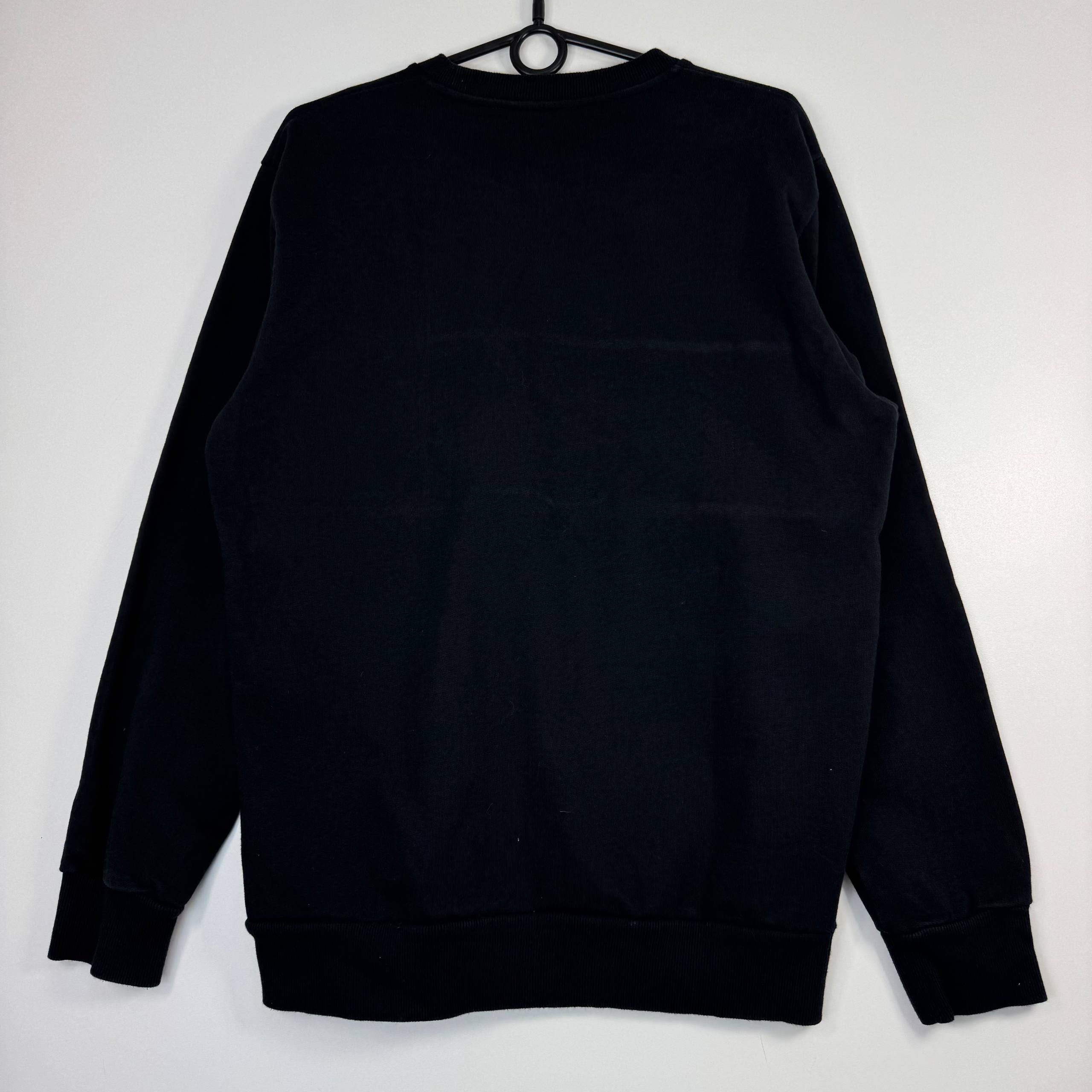 Carhartt Carhartt Big Logo Crewneck Sweatshirt Black Mens Size M Size US M / EU 48-50 / 2 - 7 Thumbnail