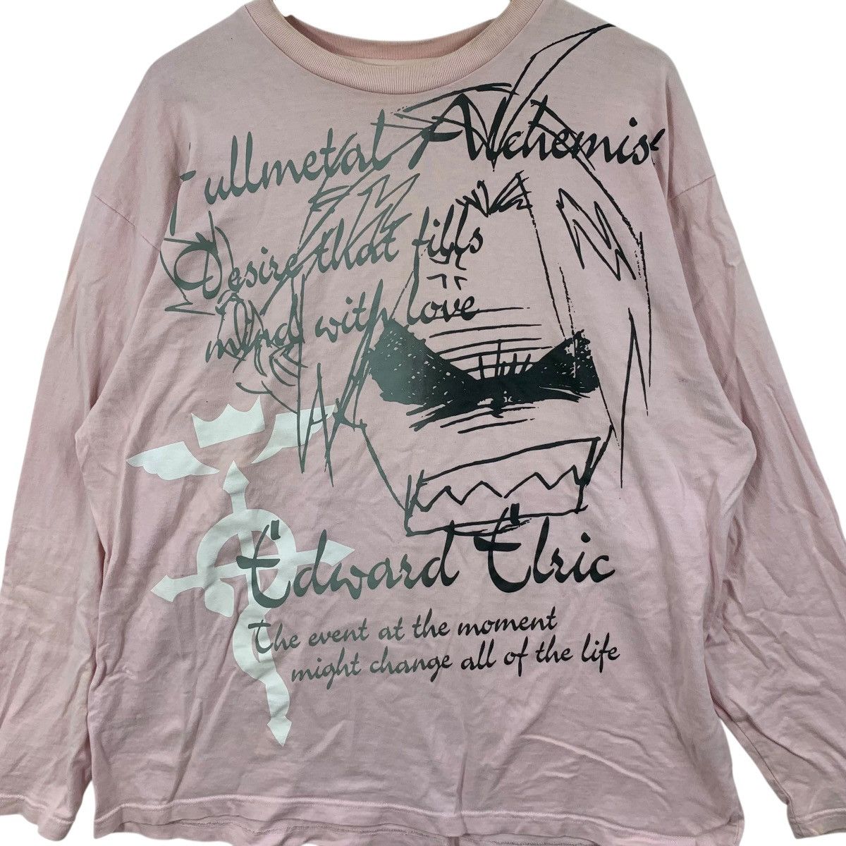 Anime ANIME FULLMETAL ALCHEMIST Edward Elric Manga Tee Shirt Top Size XXL / US 16-18 / IT 52-54 - 6 Thumbnail