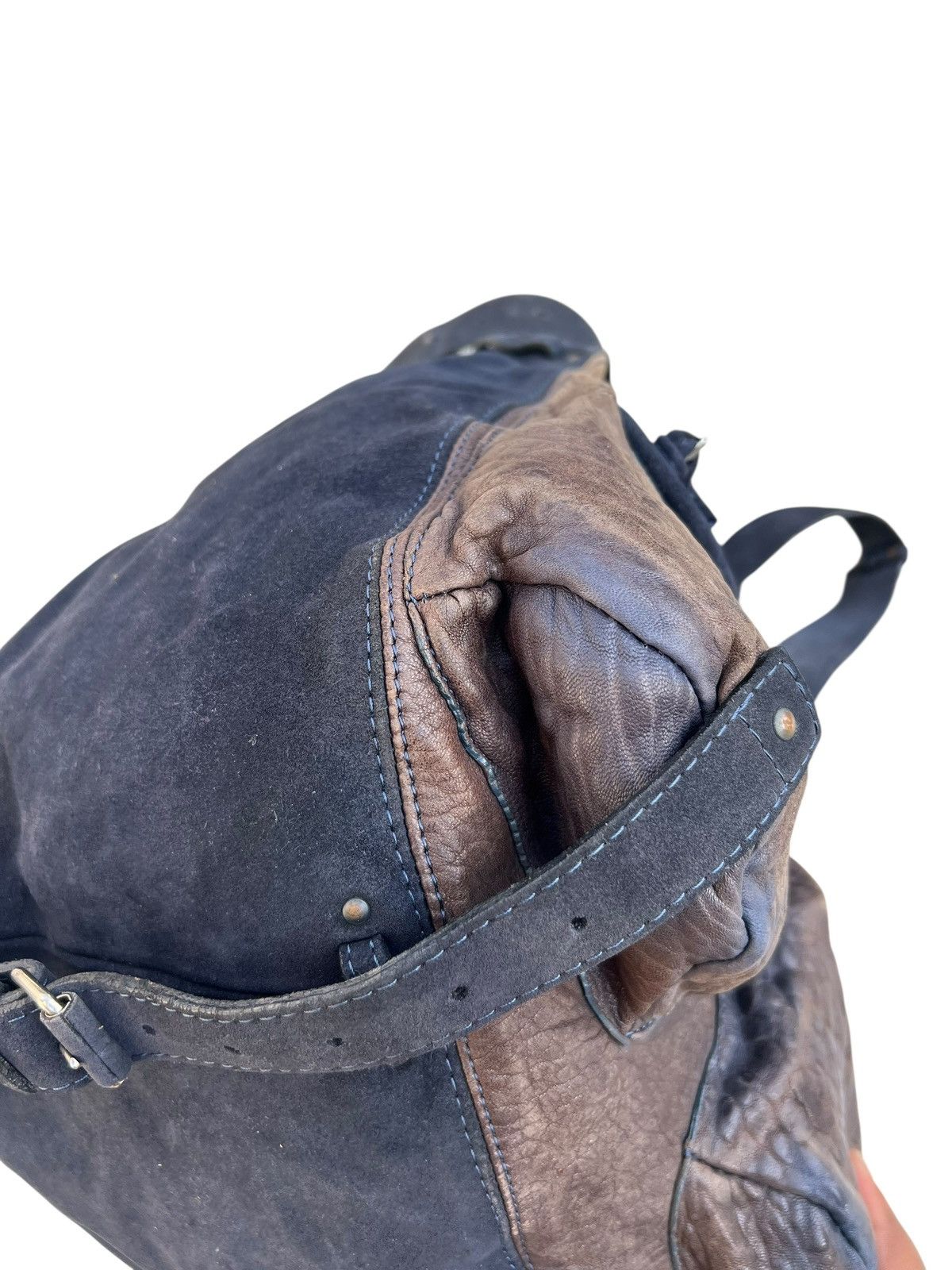 Leather Jerome Dreyfuss Patina Hybrid Leather Hobo Bag Size ONE SIZE - 14 Thumbnail