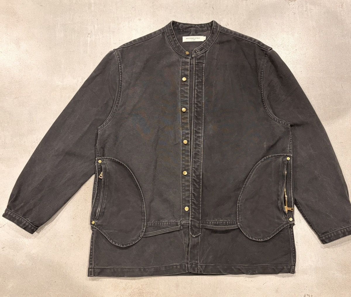 Mr. Completely MR COMPLETELY Washed Canvas Utility Jacket Size US L / EU 52-54 / 3 - 1 Thumbnail