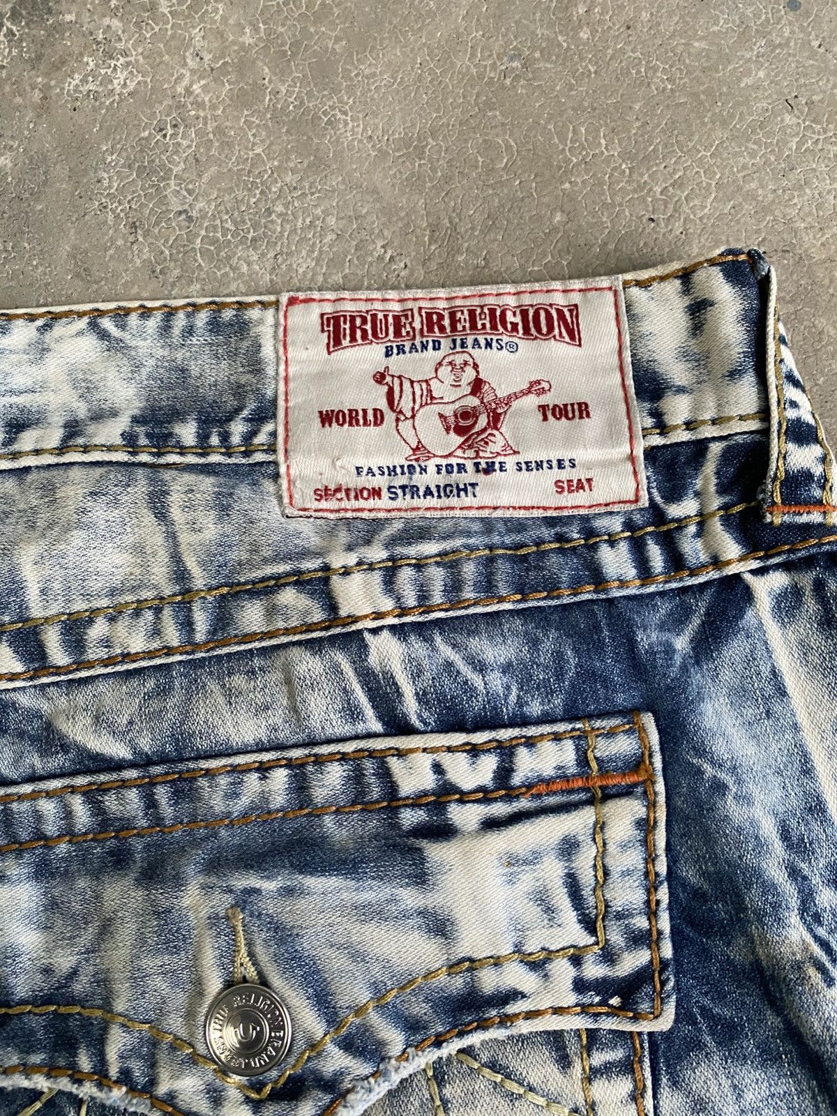 True Religion × Vintage Vintage True Religion Jeans Size 30 Straight Size US 44 / EU 60 - 18 Thumbnail