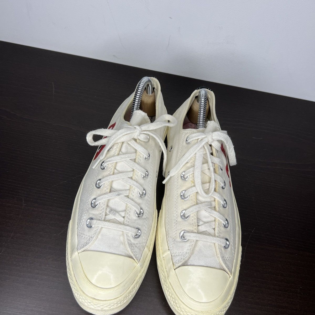 CDG by Comme des Garcons × Comme des Garcons PLAY × Converse Play Comme des garçons Converse low sneakers Shoes Size US 8 / EU 41 - 3 Thumbnail