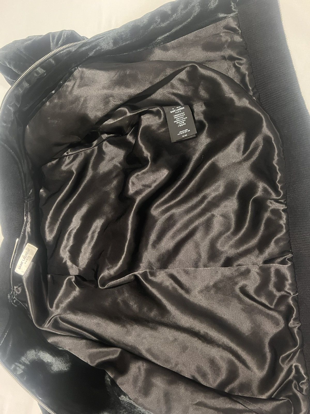 Saint Laurent Paris Saint Laurent quilted velvet jacket. 52/L. $5390 Size US L / EU 52-54 / 3 - 9 Thumbnail