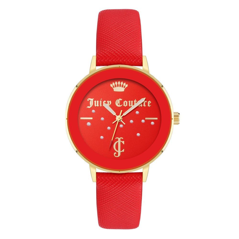 Juicy Couture Red Polipriel Women's Watch Size ONE SIZE - 1 Thumbnail