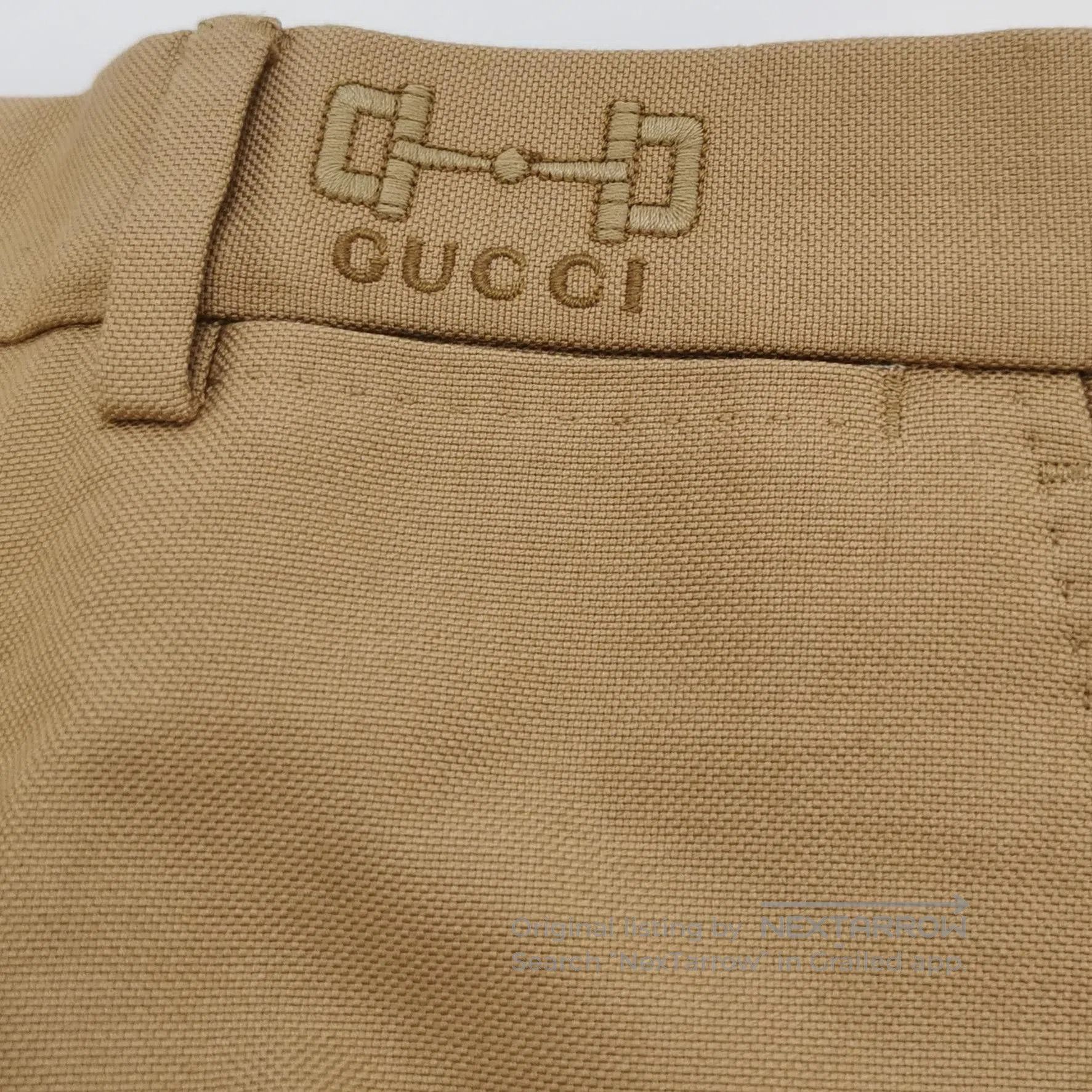 Gucci Gucci XL Cotton Colorblock Stripe Interlocking G Pants. Size US 30 / EU 46 - 8 Thumbnail