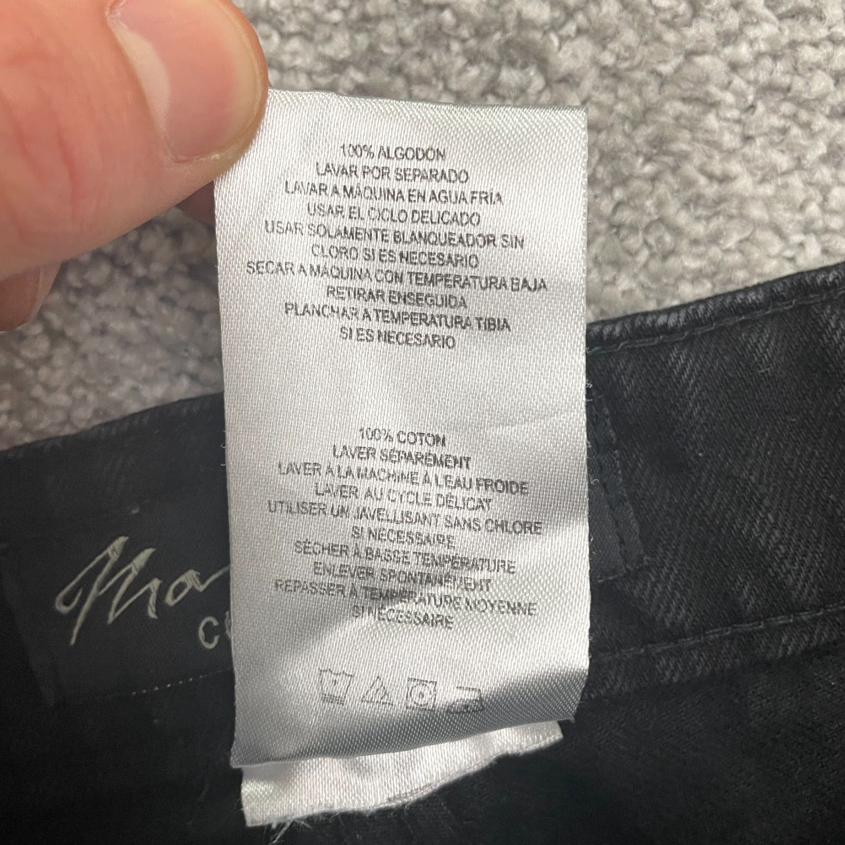 Denime Marc Ecko Jeans Shorts Bermuda Denim Mens 29 Black 5-Pocket Distressed Casual 12in Inseam 32 Waist Fashion Brand Outdoor Vintage: No Size US 29 - 7 Thumbnail