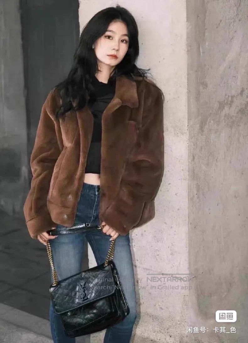 Saint Laurent Paris Saint Laurent Paris Caramel Teddy Fur Jacket Size US M / EU 48-50 / 2 - 3 Thumbnail