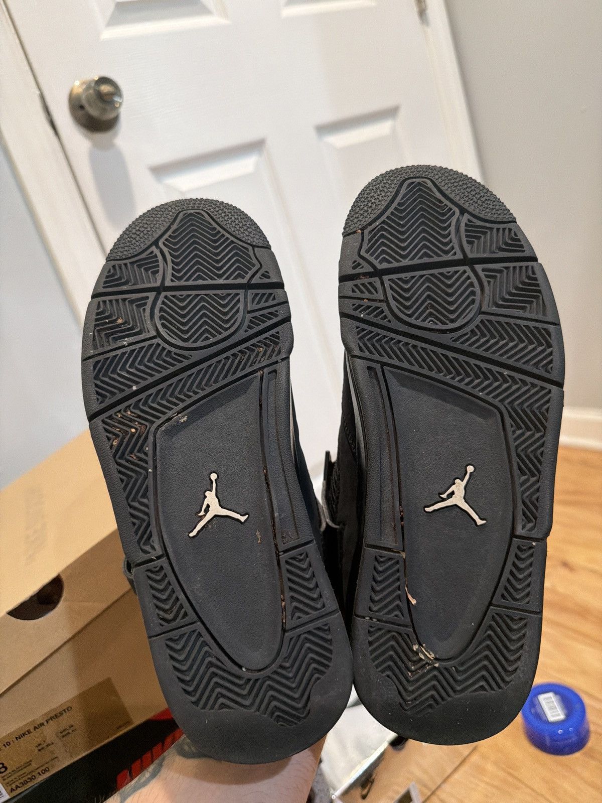 Nike Air Jordan 4 Retro 'Black Cat' 2020 Size US 8 / EU 41 - 5 Thumbnail