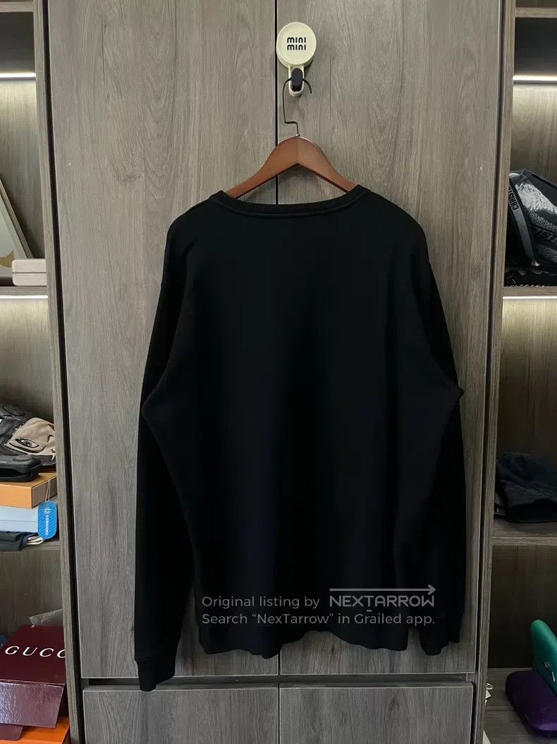 Givenchy Givenchy Logo Pattern Round Neck Long Sleeve Sweatshirt Size US L / EU 52-54 / 3 - 6 Thumbnail