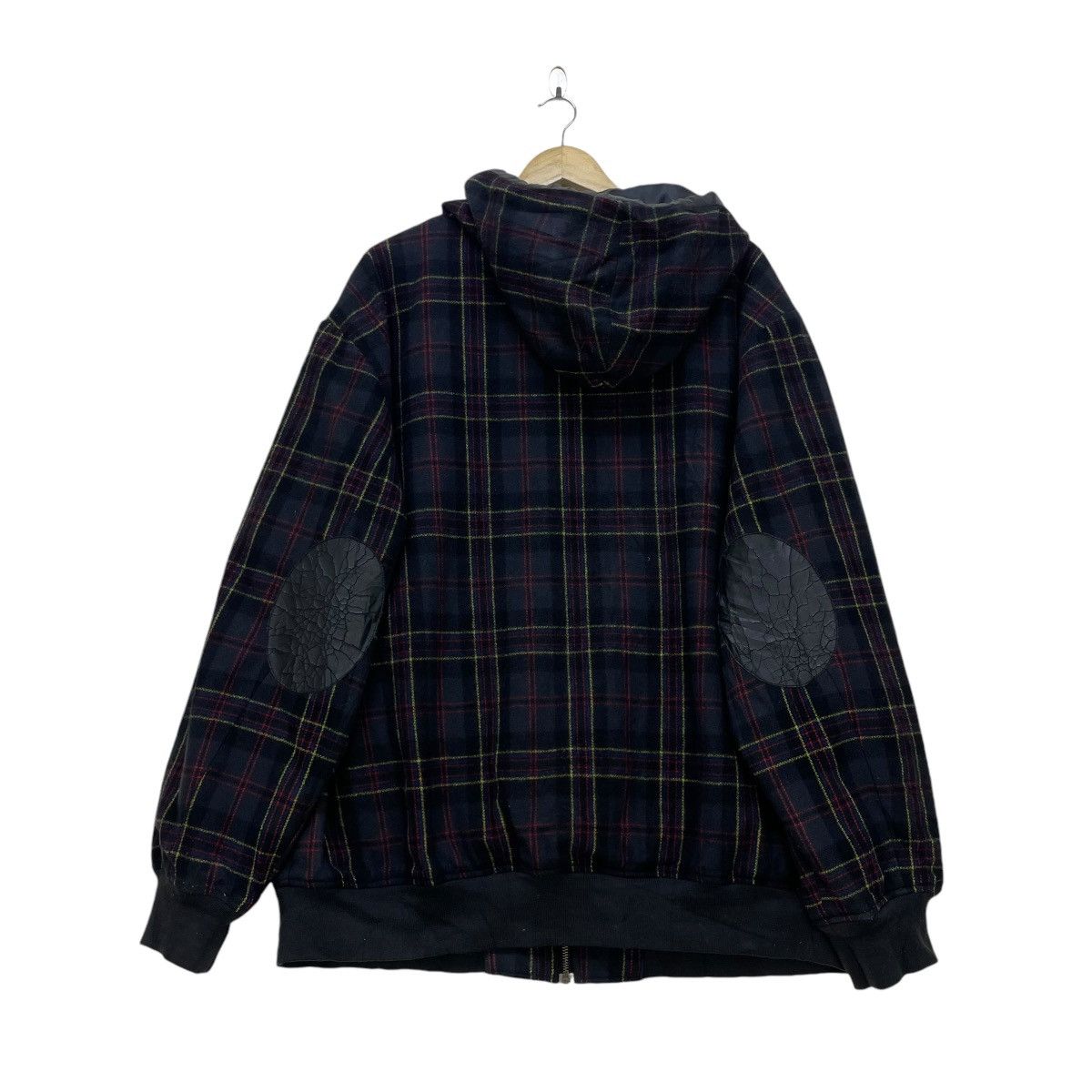 Japanese Brand × Swagger × Tenderloin 💥Vintage Japanese Brand Swagger Double Elbow Checked Hoodie Size US M / EU 48-50 / 2 - 2 Thumbnail