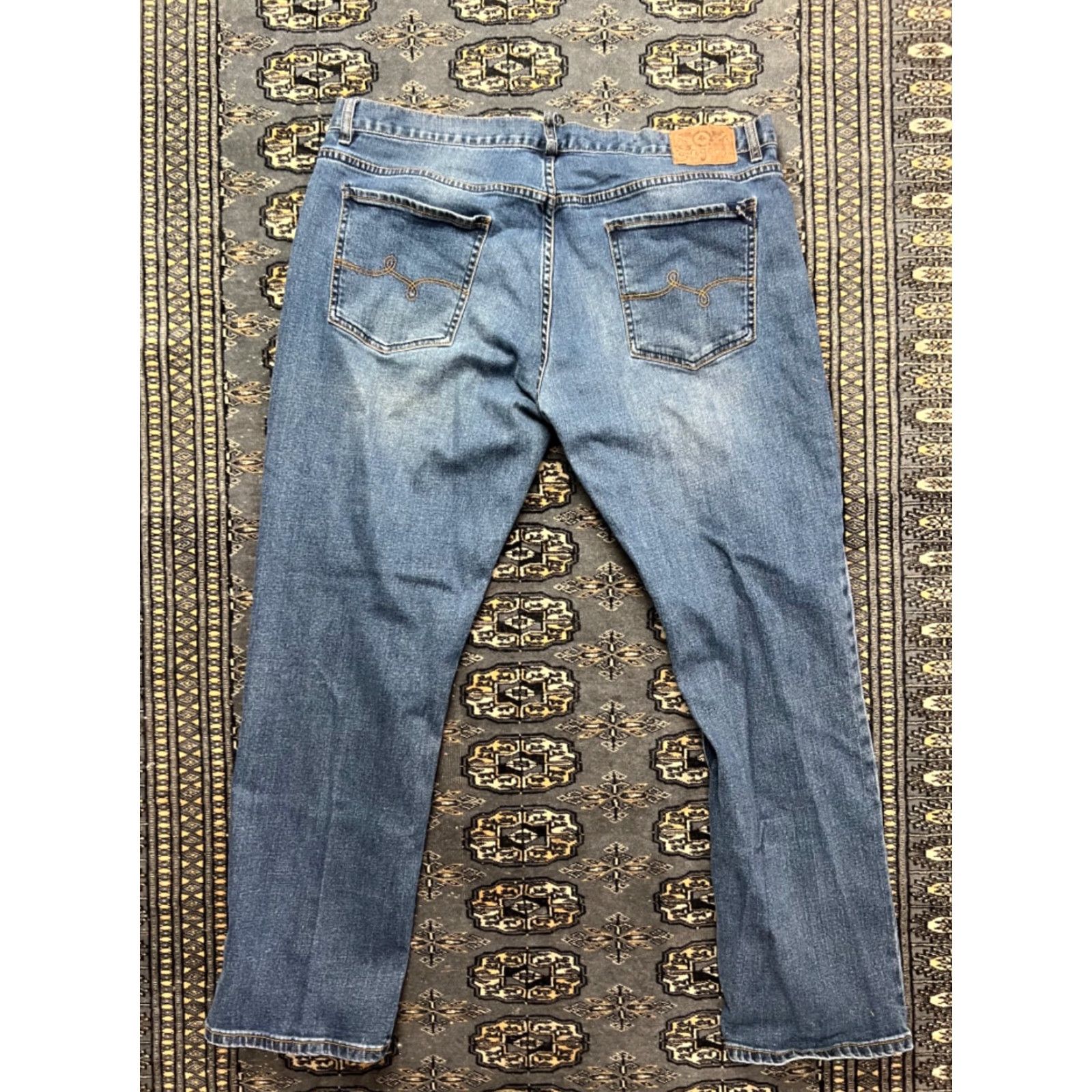 Vintage **LRG Men's Regular Fit Straight Leg Blue Jeans Size 40x32** User: **LRG Men's Regular Fit Blue Straight Leg Jeans Size 40x32** Size US 40 / EU 56 - 5 Thumbnail