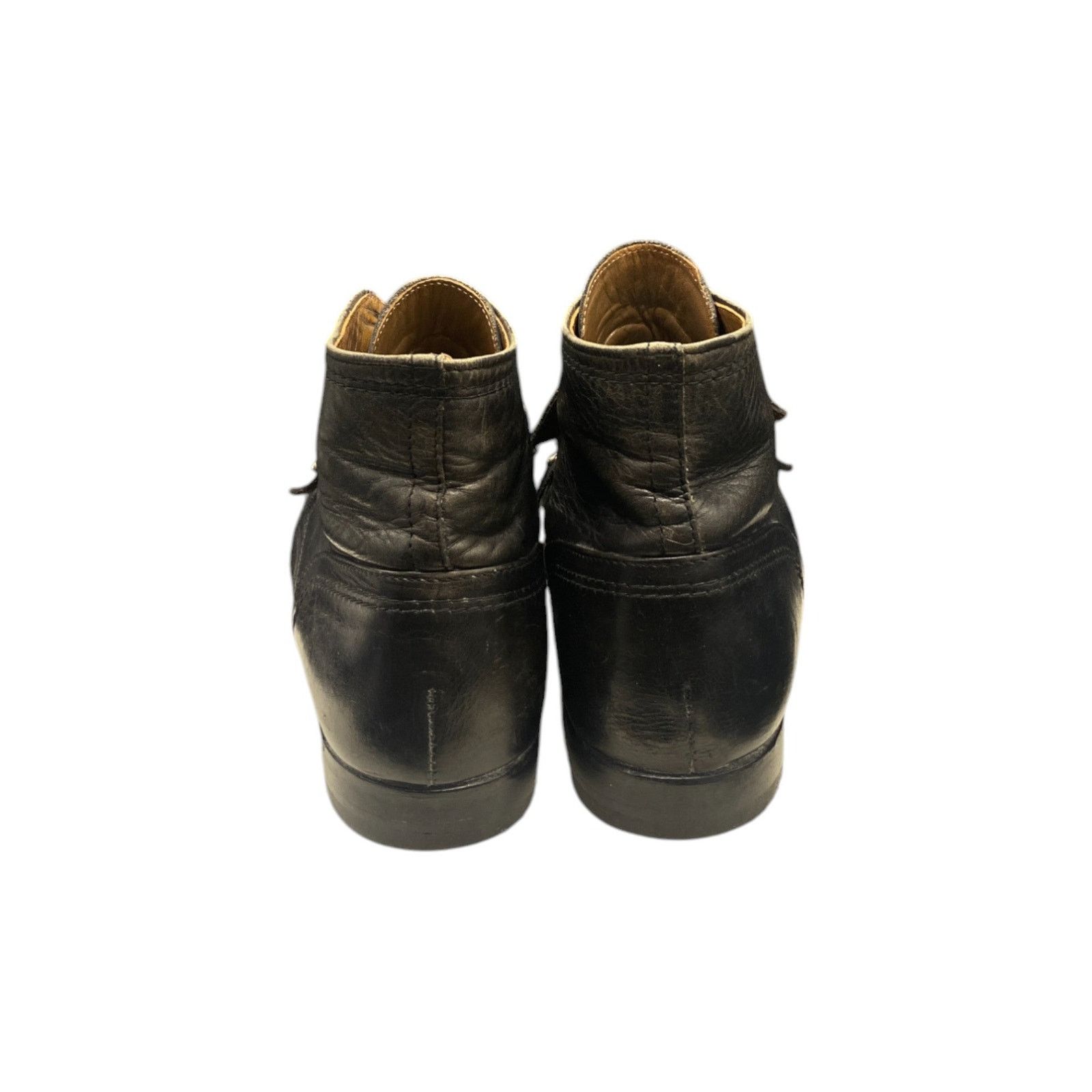 Dirk Bikkembergs F/W 1986 Leather Strap Boots Size US 12 / IT 42 - 4 Thumbnail