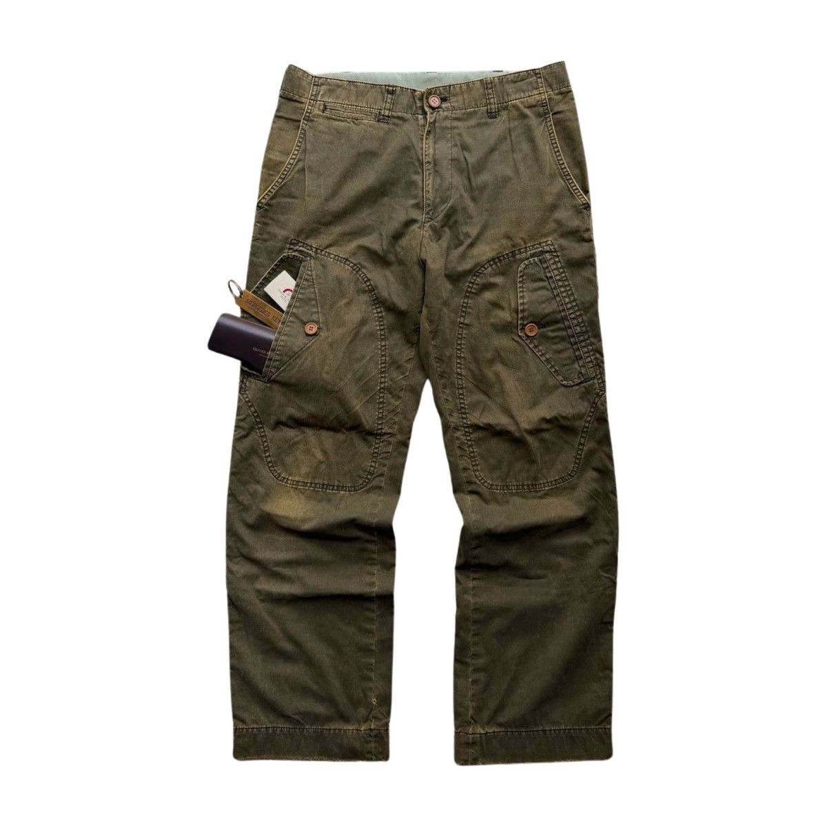 Comme des Garcons Homme 2004 AW CDG Homme Military Utility Trouser Pants Size US 30 / EU 46 - 1 Thumbnail
