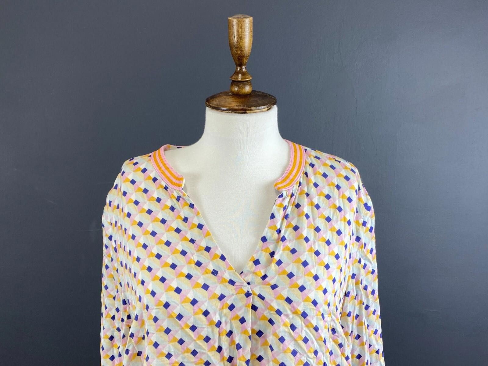 Designer Emily Van Den Bergh Multicolor Blouse Shirt Size 44 / L Size M / US 6-8 / IT 42-44 - 2 Thumbnail