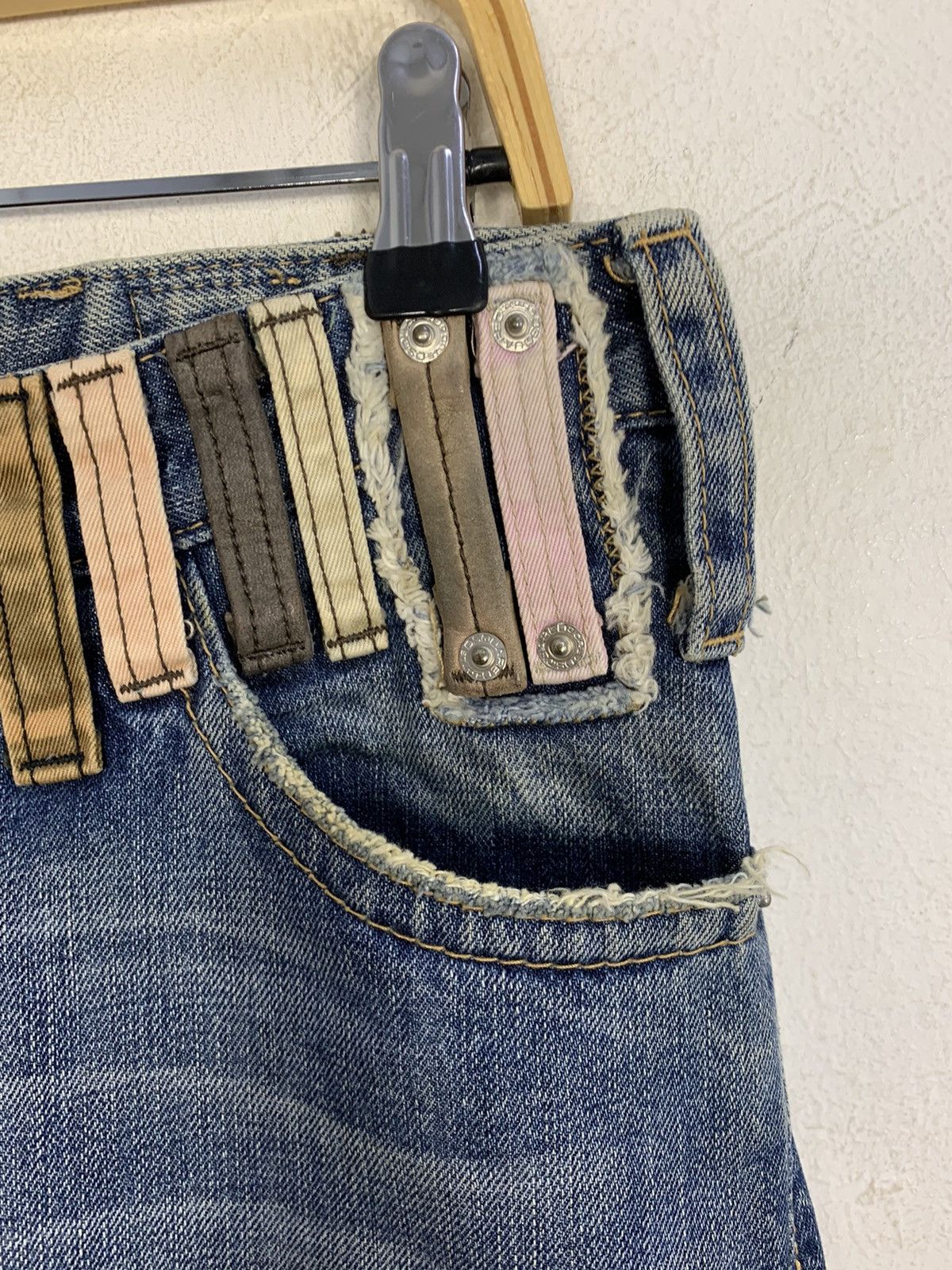 Dsquared2 Rare Dsquared2 DC/DC Denim Jeans Multicolor Hook Waist Size US 31 - 7 Thumbnail