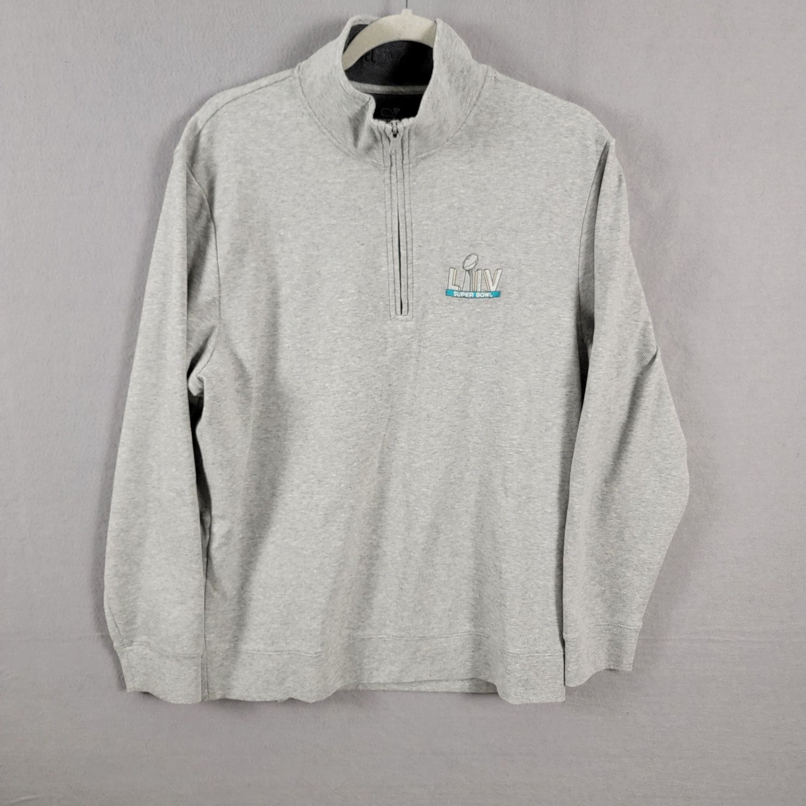 Vineyard Vines Vineyard Vines 1/3 Zip Super Bowl Miami Sz L (209) Size US L / EU 52-54 / 3 - 1 Thumbnail