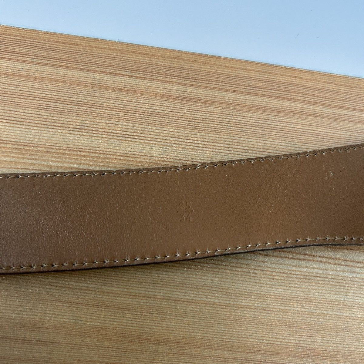 Miu Miu Miu Miu Cowhide Leather Belt Size ONE SIZE - 16 Thumbnail