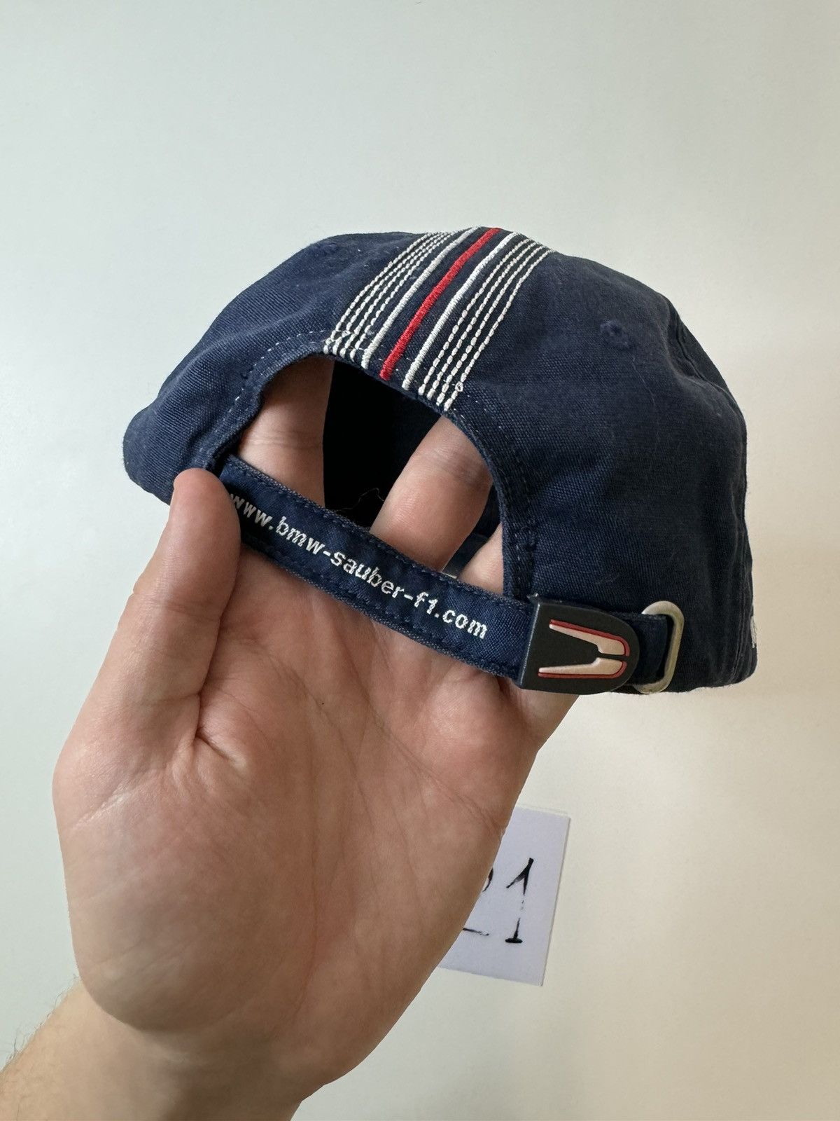 BMW BMW sauber F1 team cap hat Size ONE SIZE - 4 Thumbnail