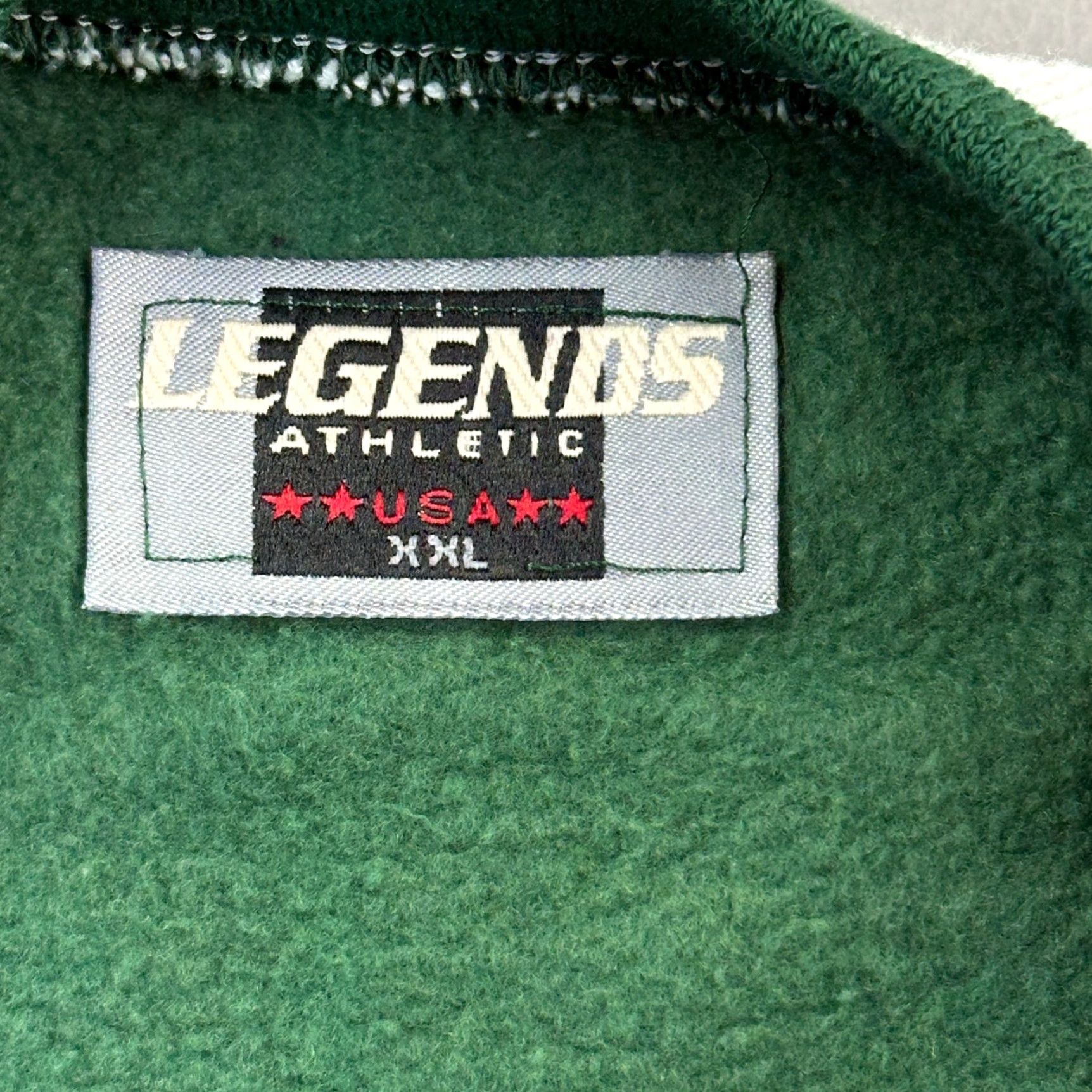 Vintage VINTAGE Legends Athletic Sweatshirt Mens 2XL Green Crewneck Pullover USA Sweatshirt Size US XXL / EU 58 / 5 - 4 Thumbnail