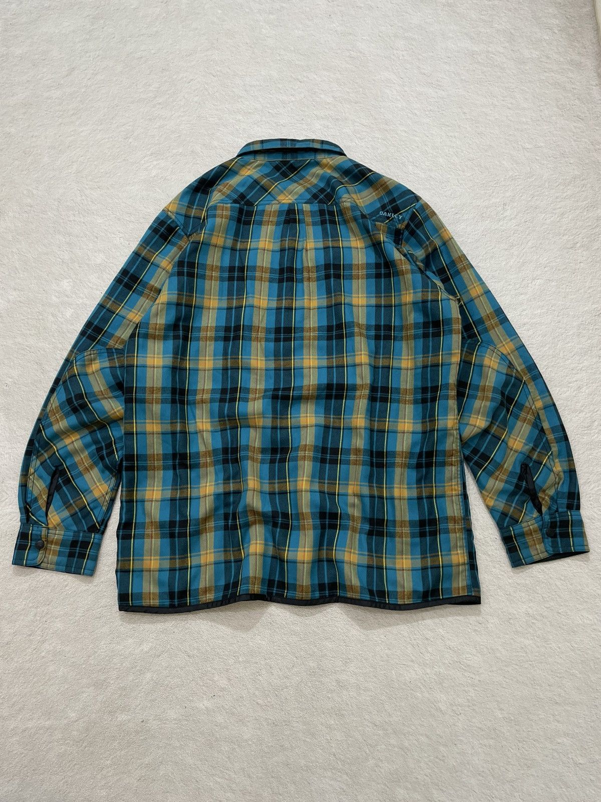 Oakley 2000s Oakley Archive Plaid Flannel Y2K Ifsix LGB Japan y’s Size US XXL / EU 58 / 5 - 6 Thumbnail